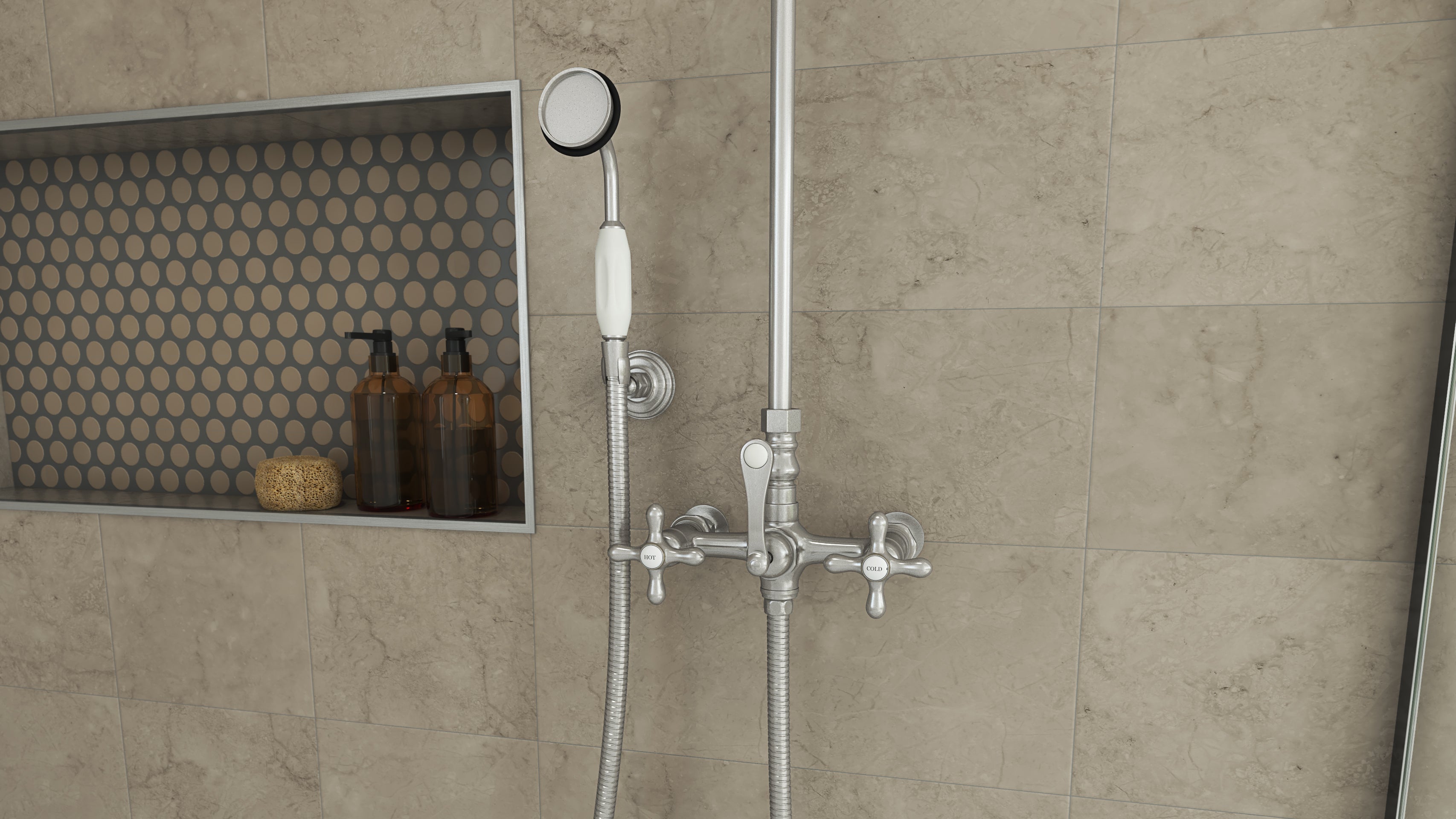 Abbey 10 x 28 1/2 Shower Faucet