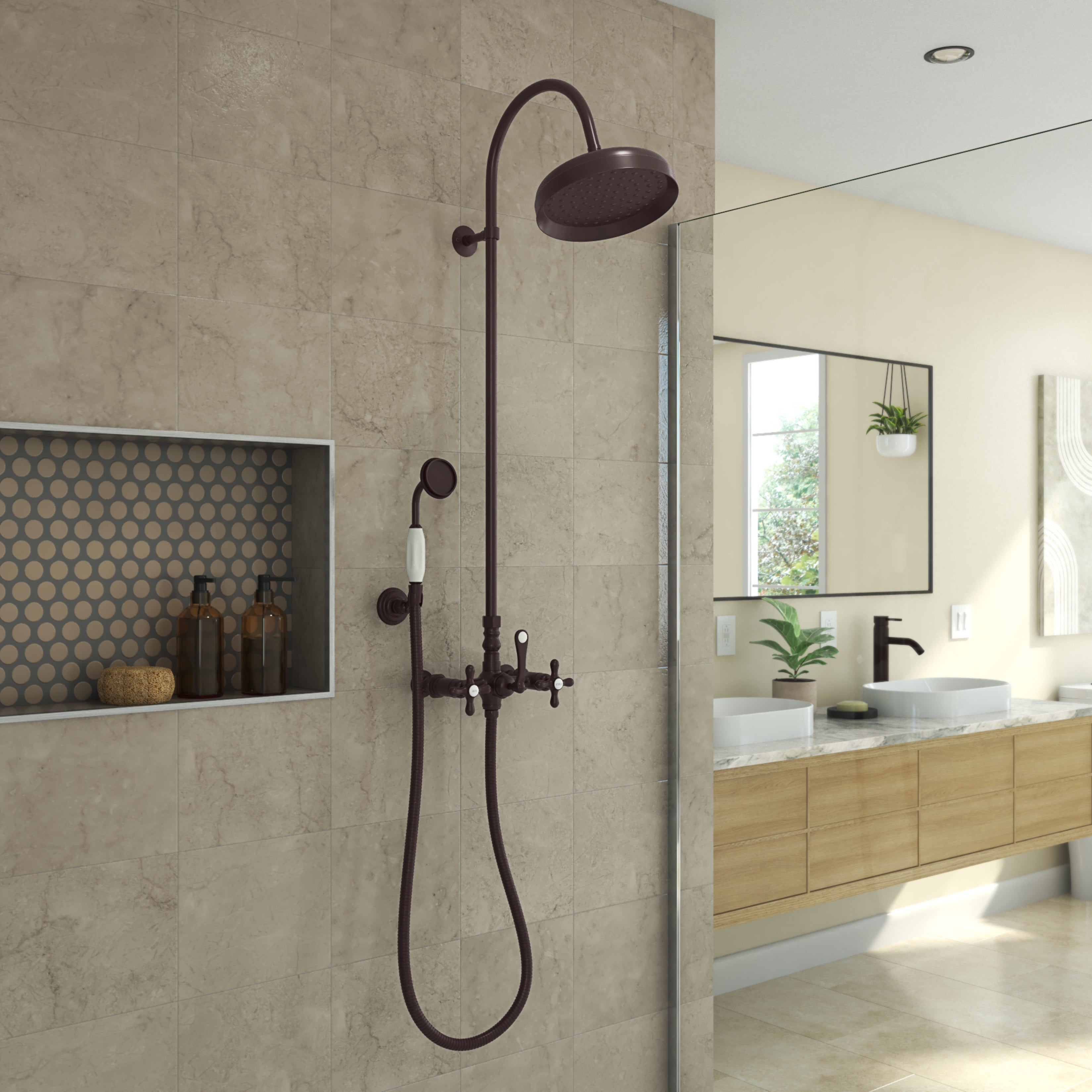 Abbey 10 x 22 Shower Faucet