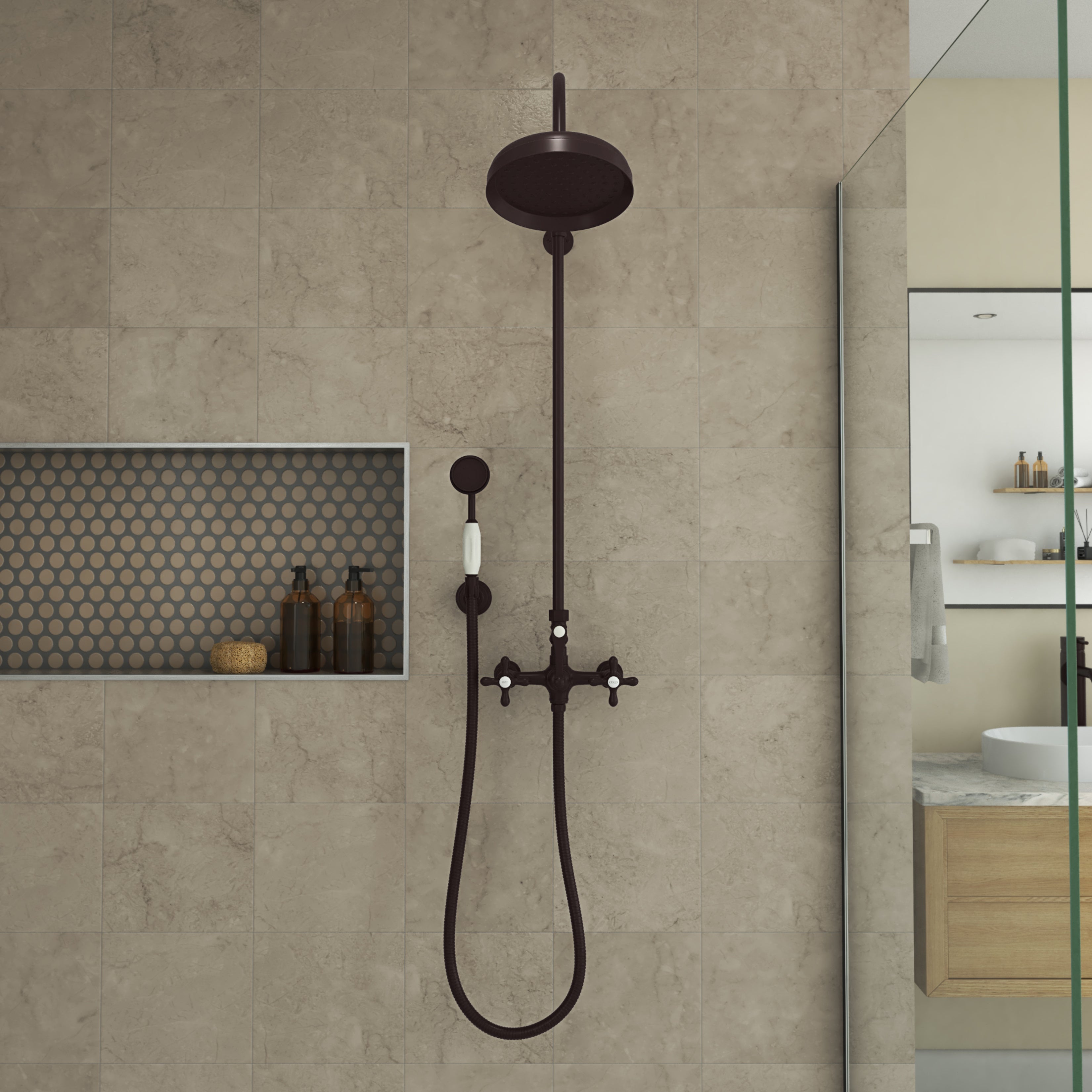 Abbey 10 x 22 Shower Faucet