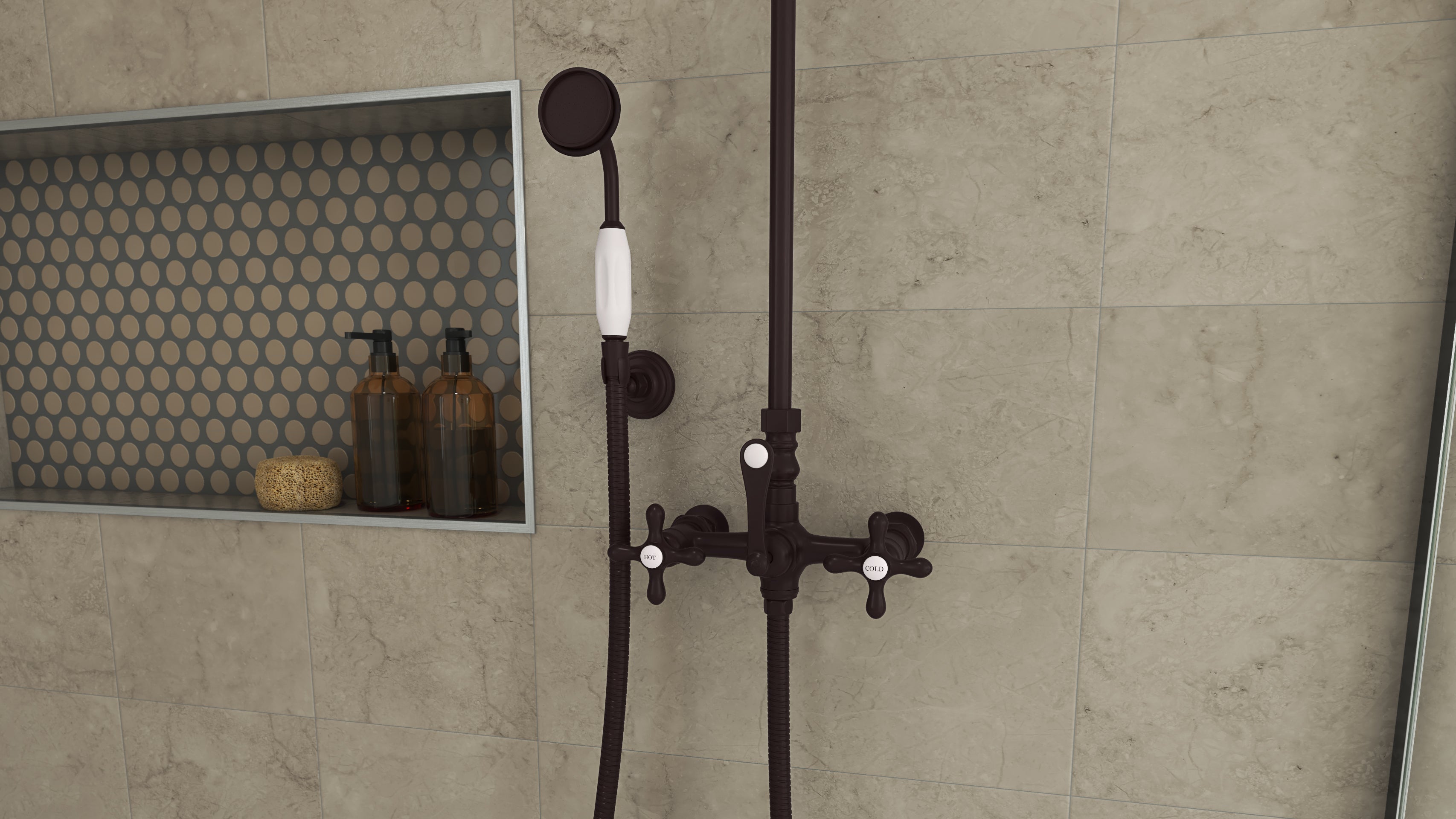 Abbey 10 x 22 Shower Faucet