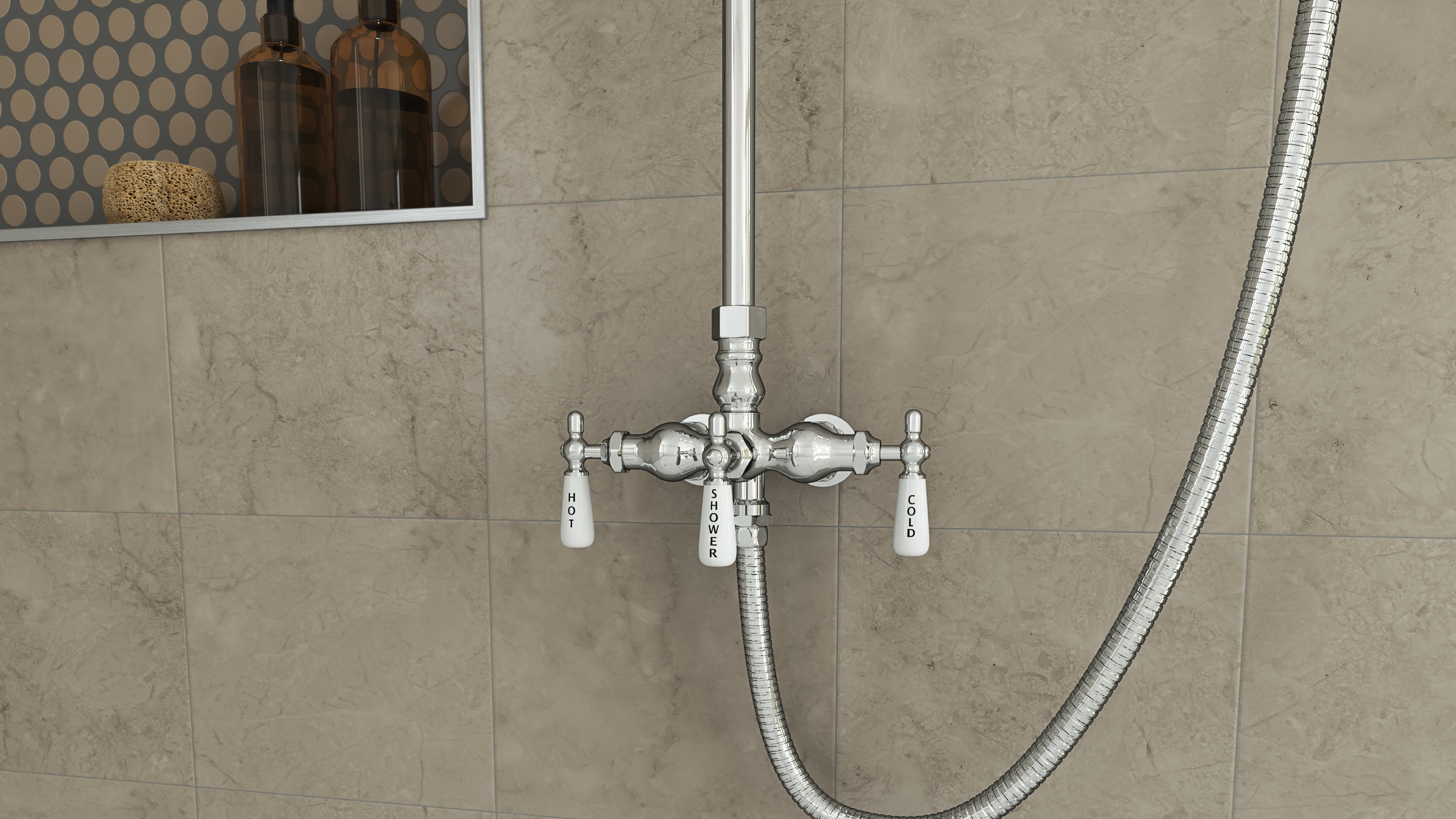 Abbey 10 x 34 1/2 Shower Faucet
