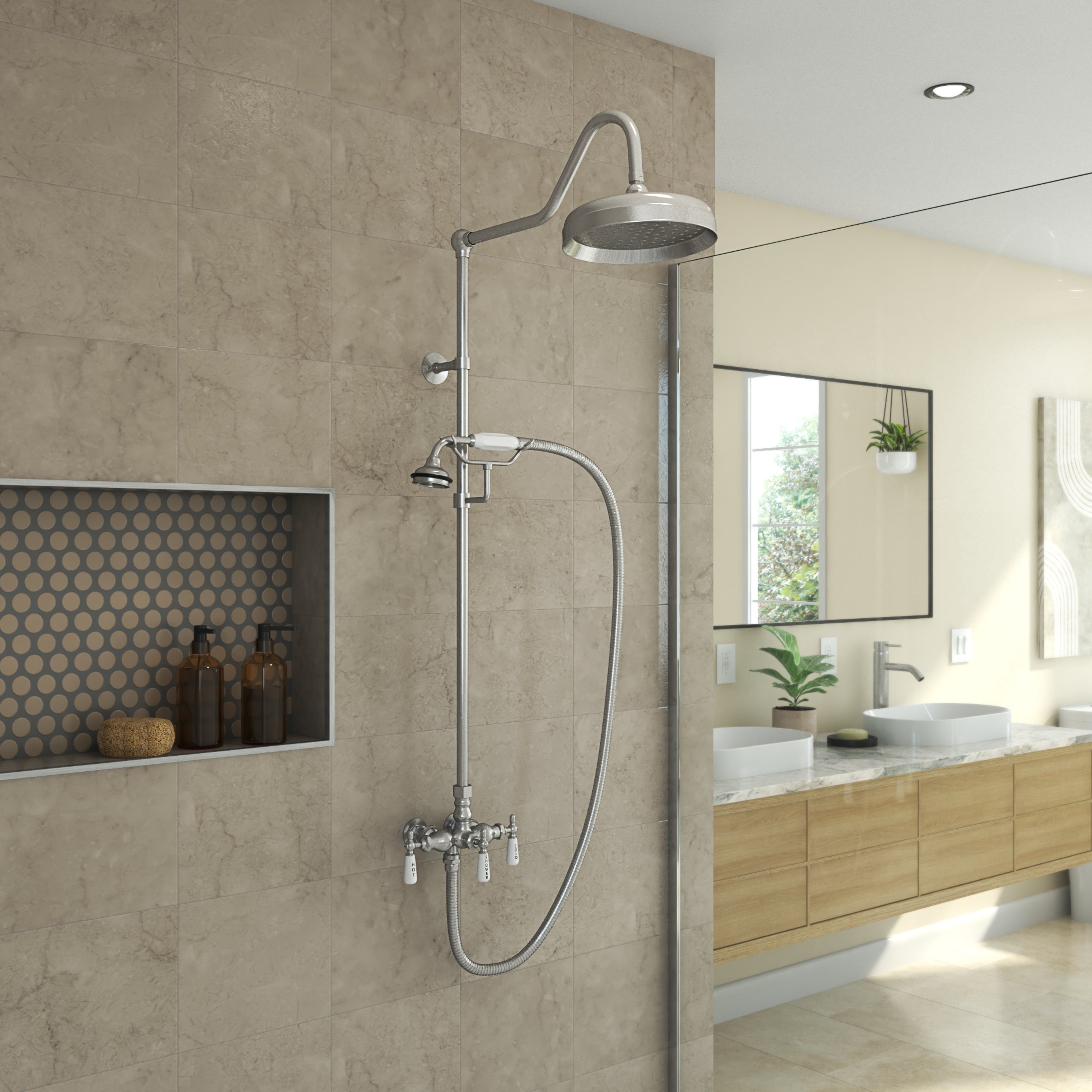 Abbey 10 x 34 1/2 Shower Faucet