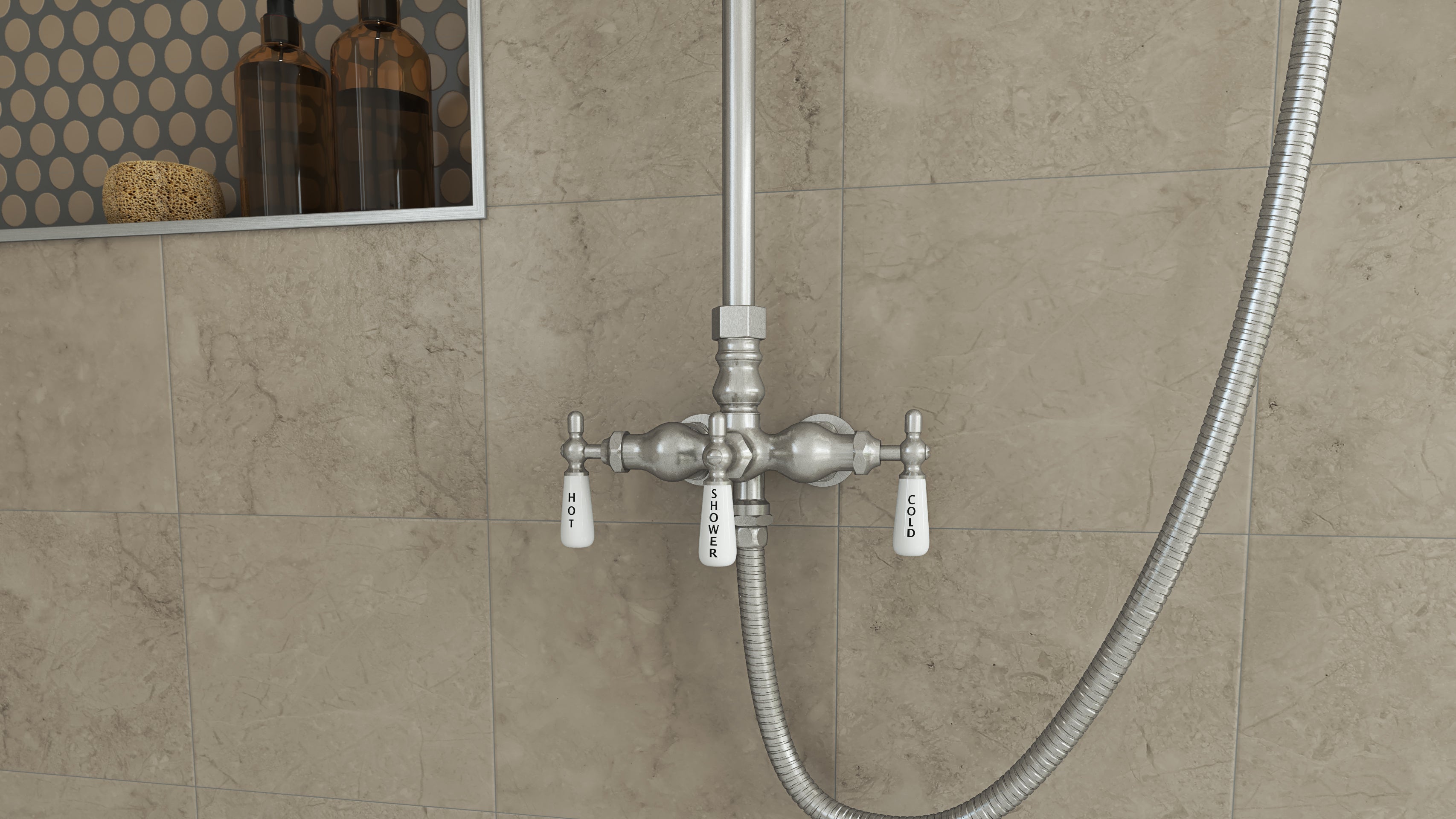 Abbey 10 x 34 1/2 Shower Faucet