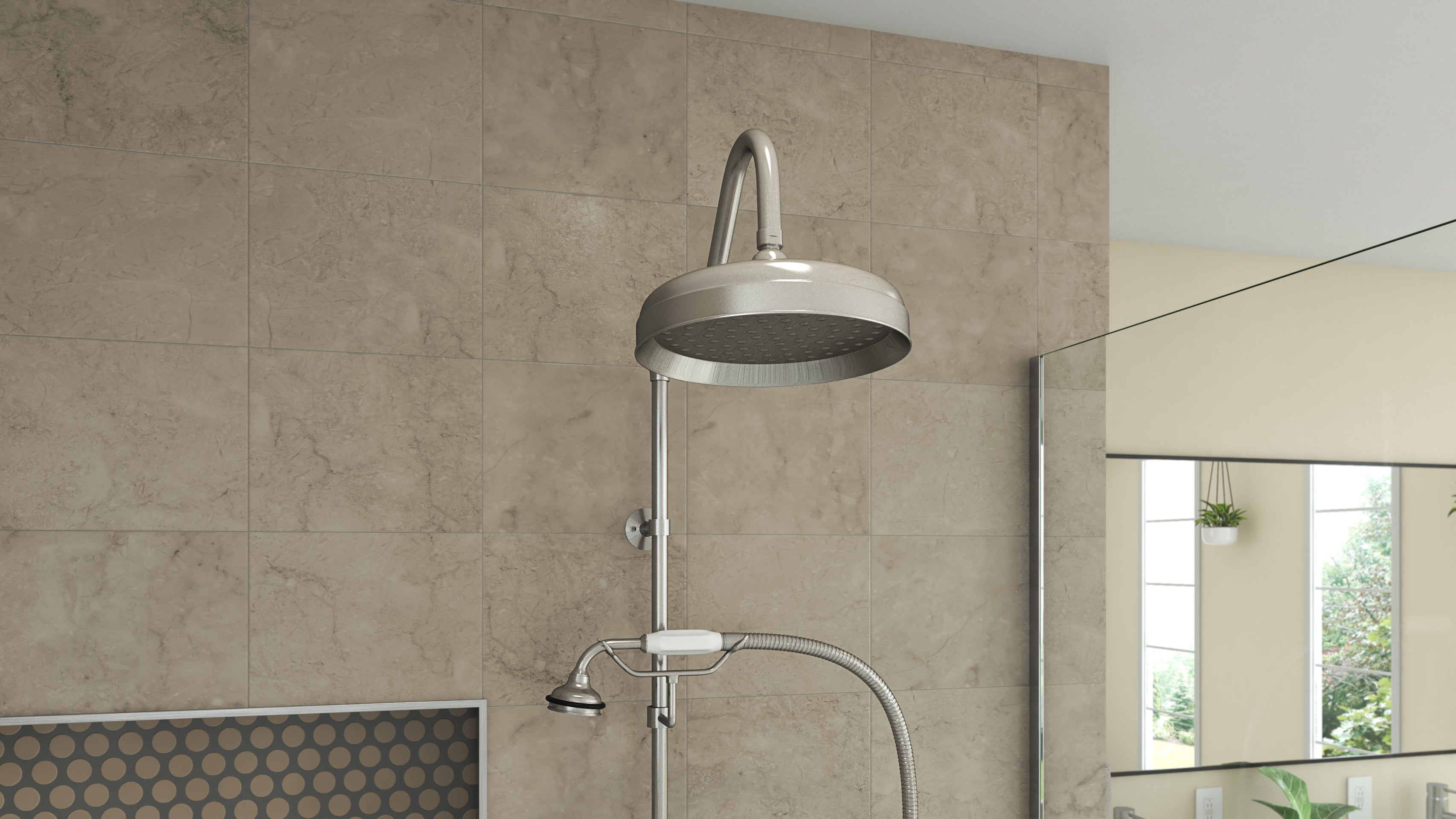 Abbey 10 x 34 1/2 Shower Faucet