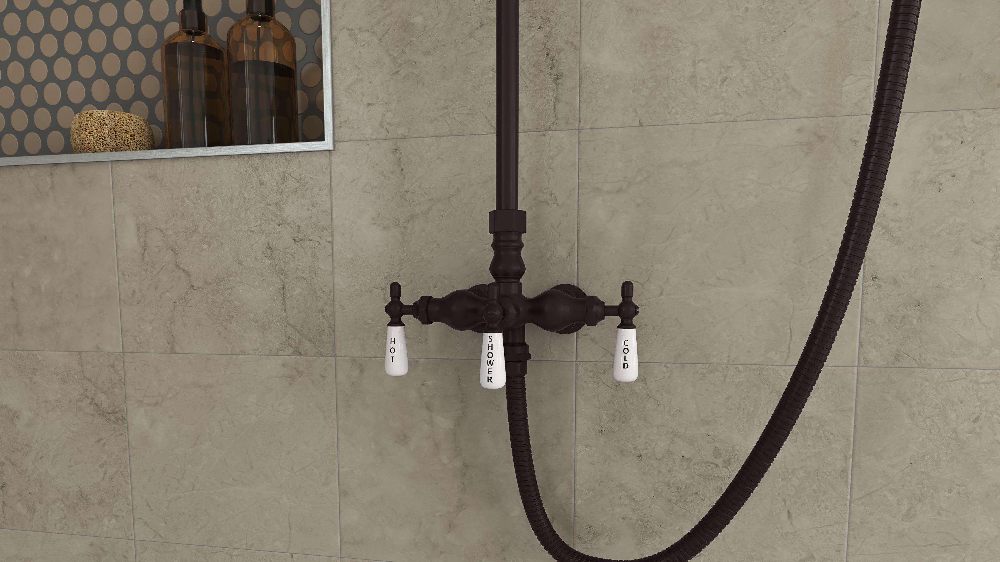 Abbey 10 x 34 1/2 Shower Faucet