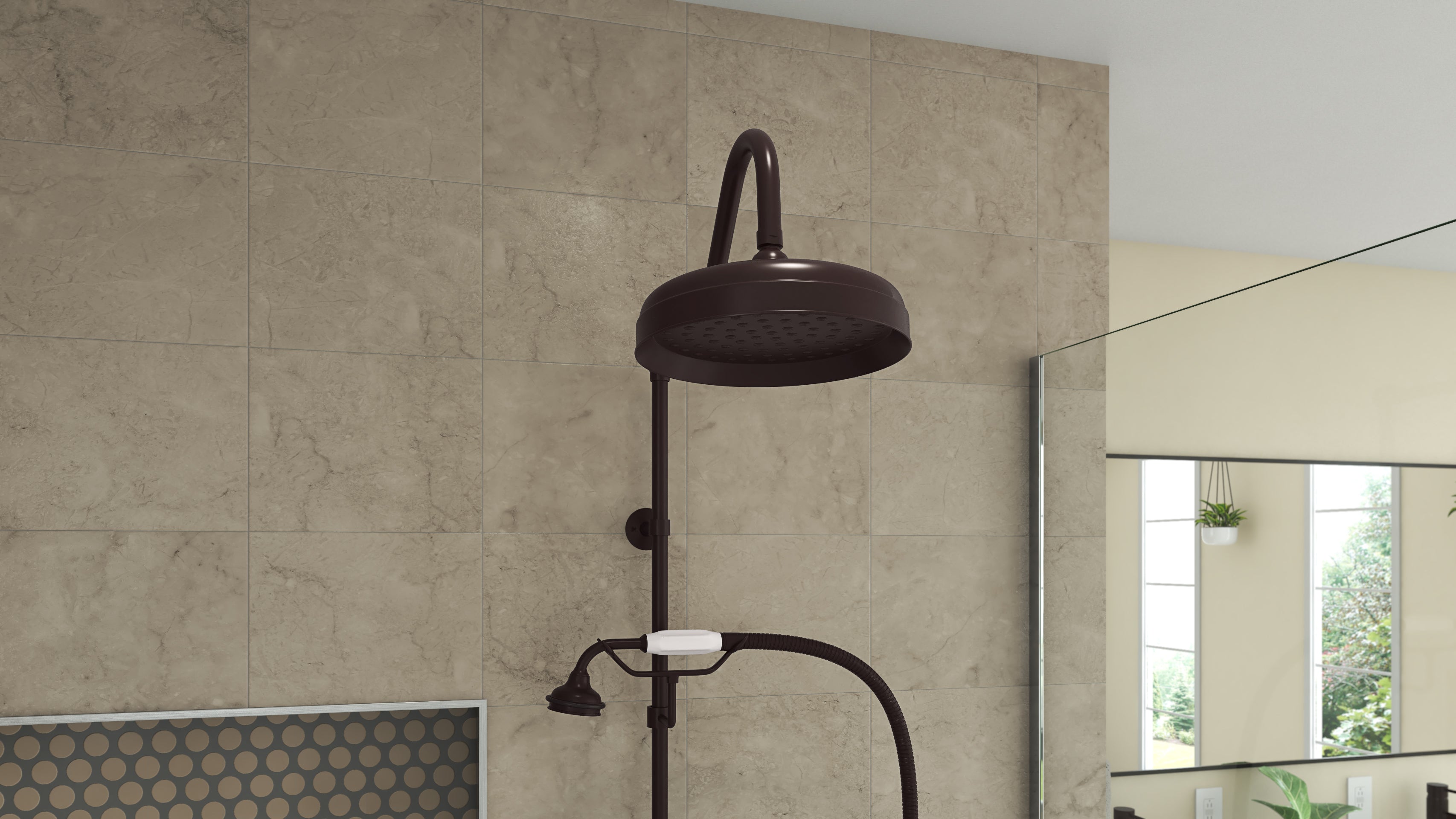 Abbey 10 x 34 1/2 Shower Faucet