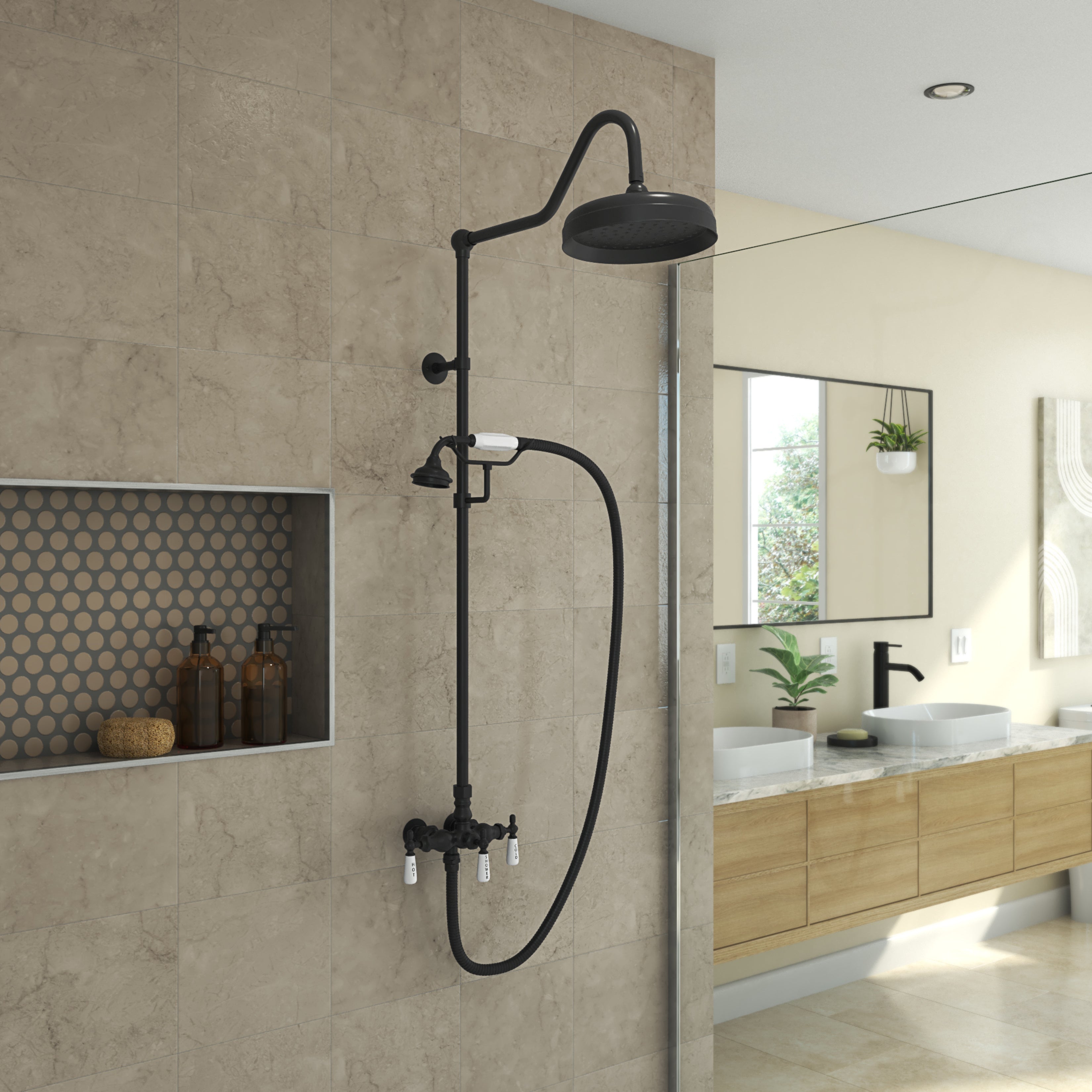 Abbey 10 x 34 1/2 Shower Faucet