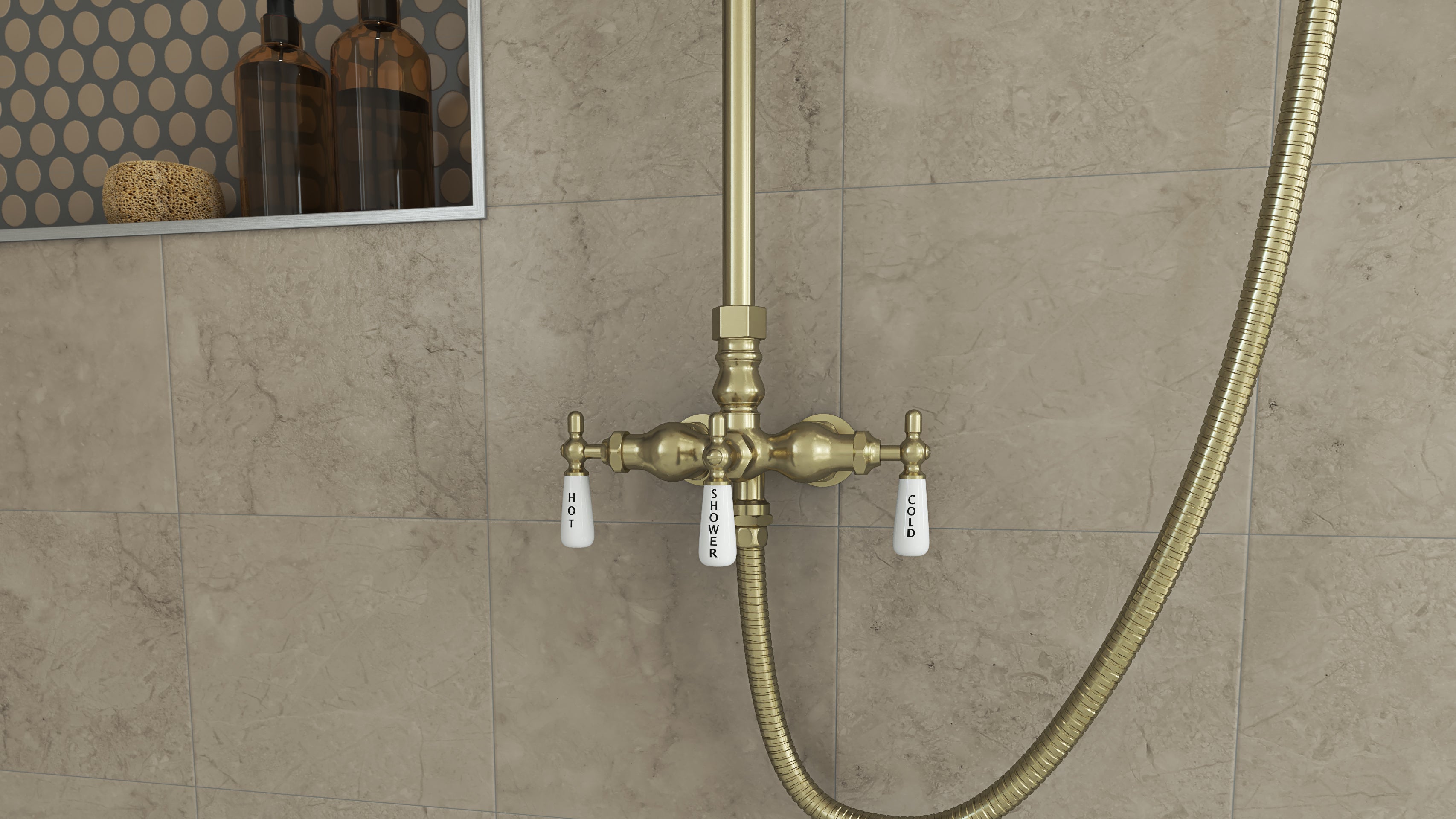 Abbey 10 x 34 1/2 Shower Faucet