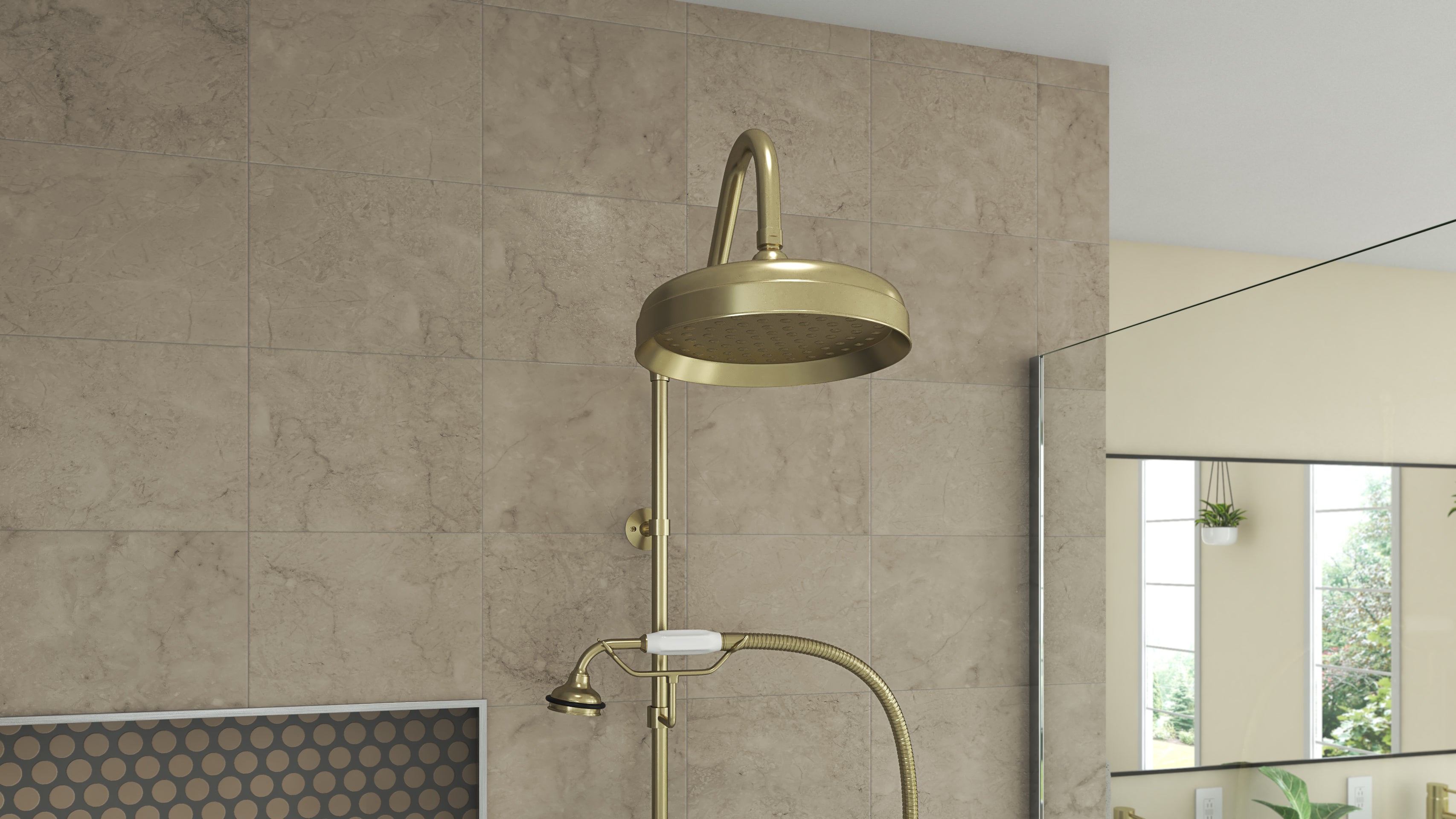 Abbey 10 x 34 1/2 Shower Faucet