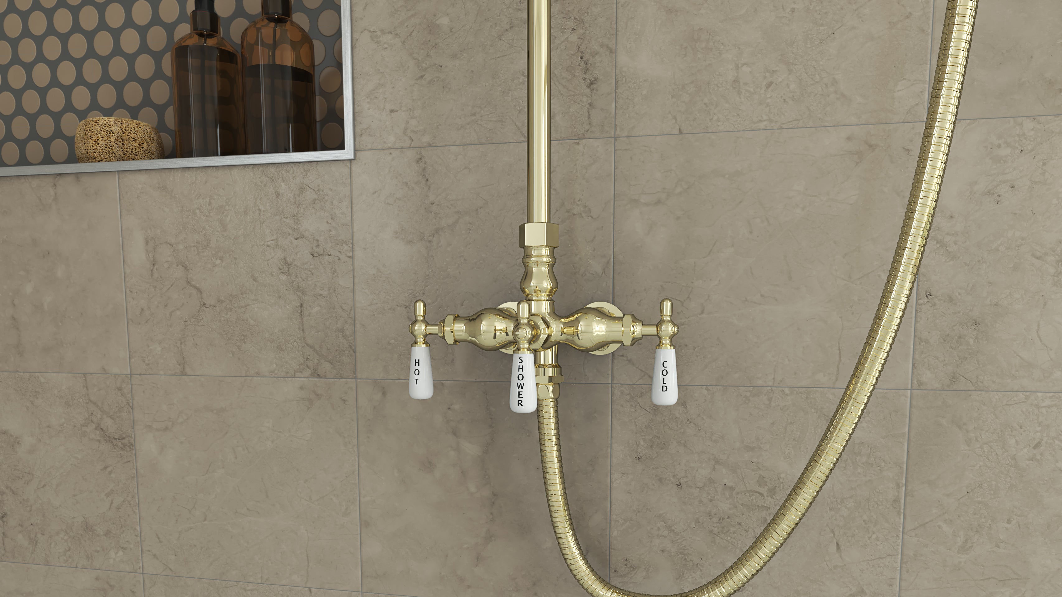 Abbey 10 x 34 1/2 Shower Faucet