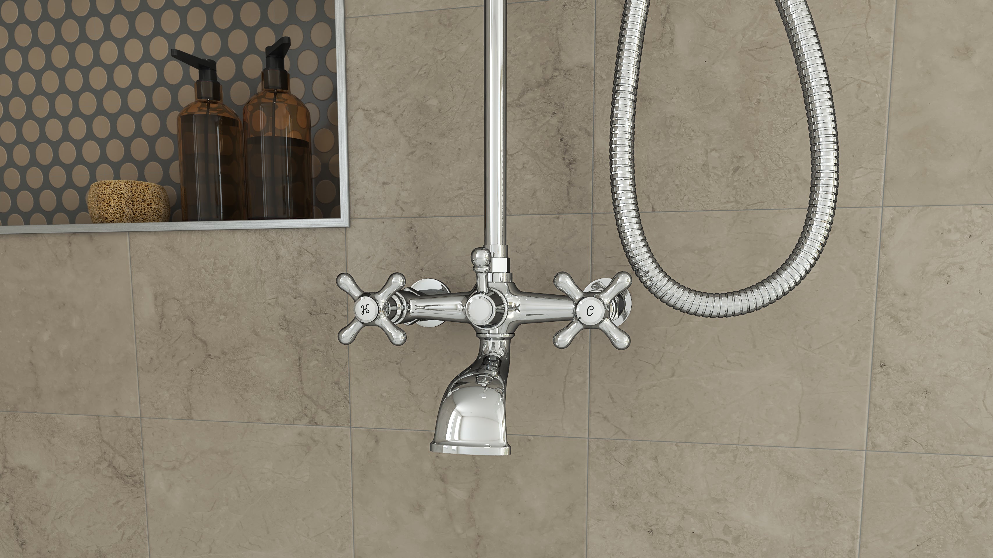 Abbey 10 x 22 Shower Faucet