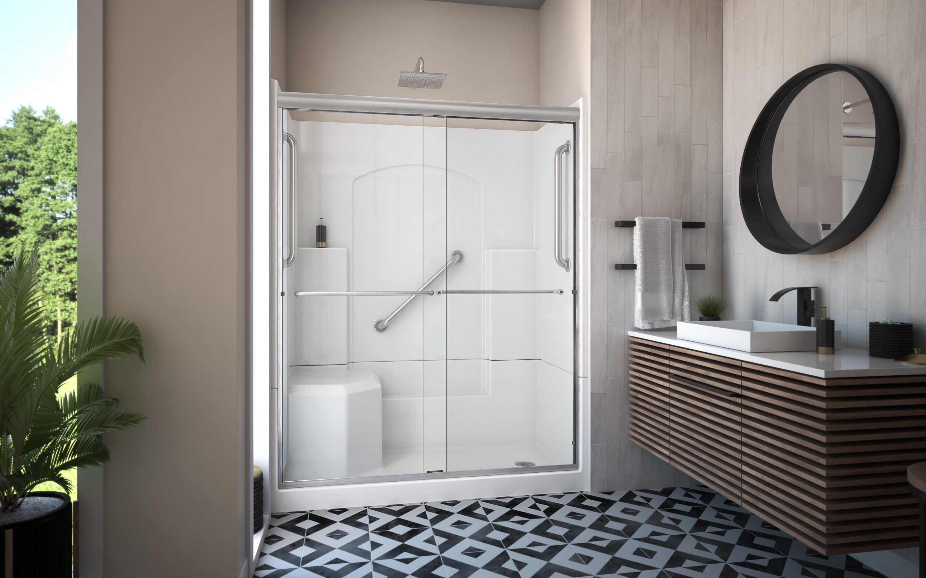 Accessible Living Alliance Plus Shower Kit RH
