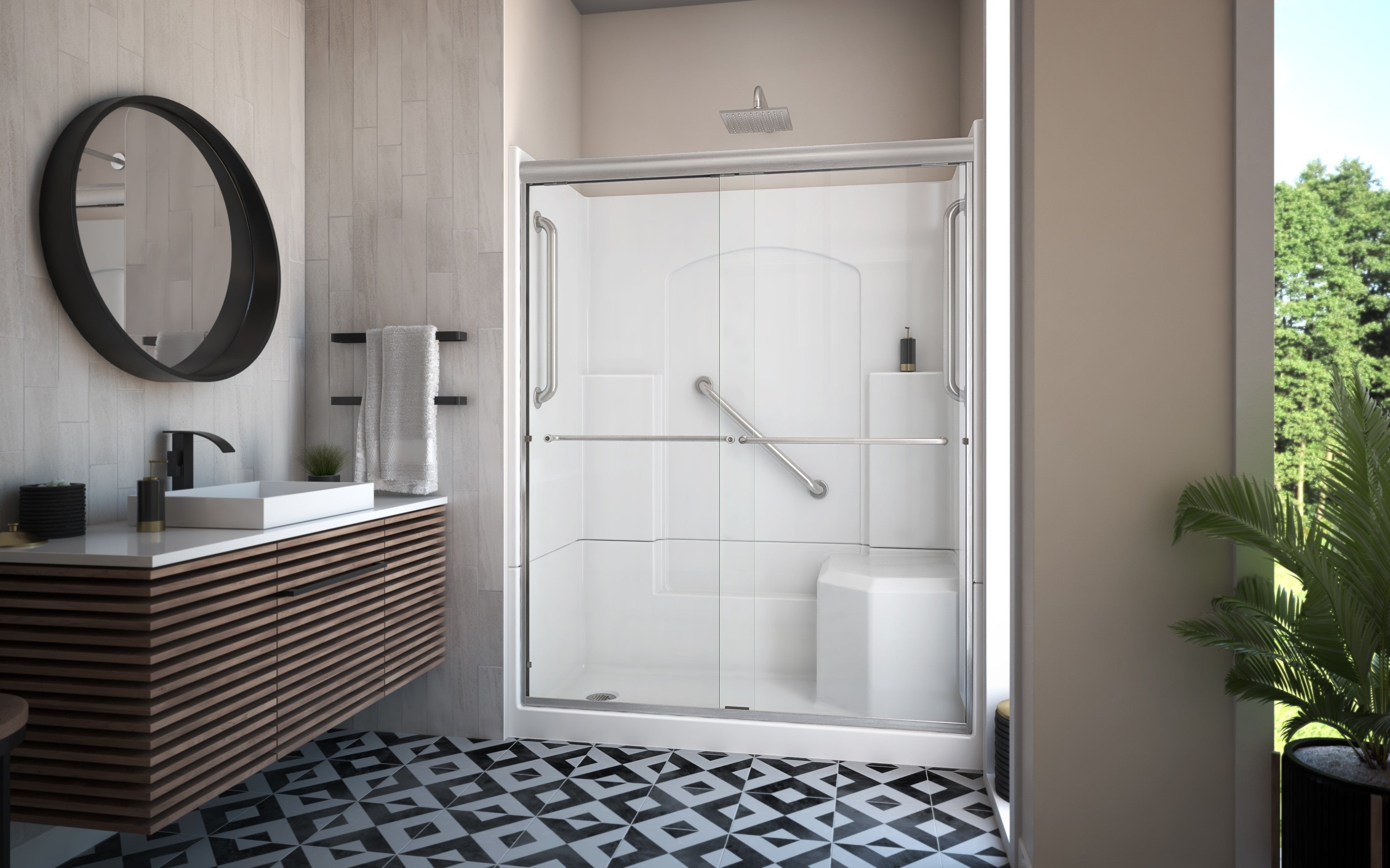 Accessible Living Alliance Plus Shower Kit Left Handed