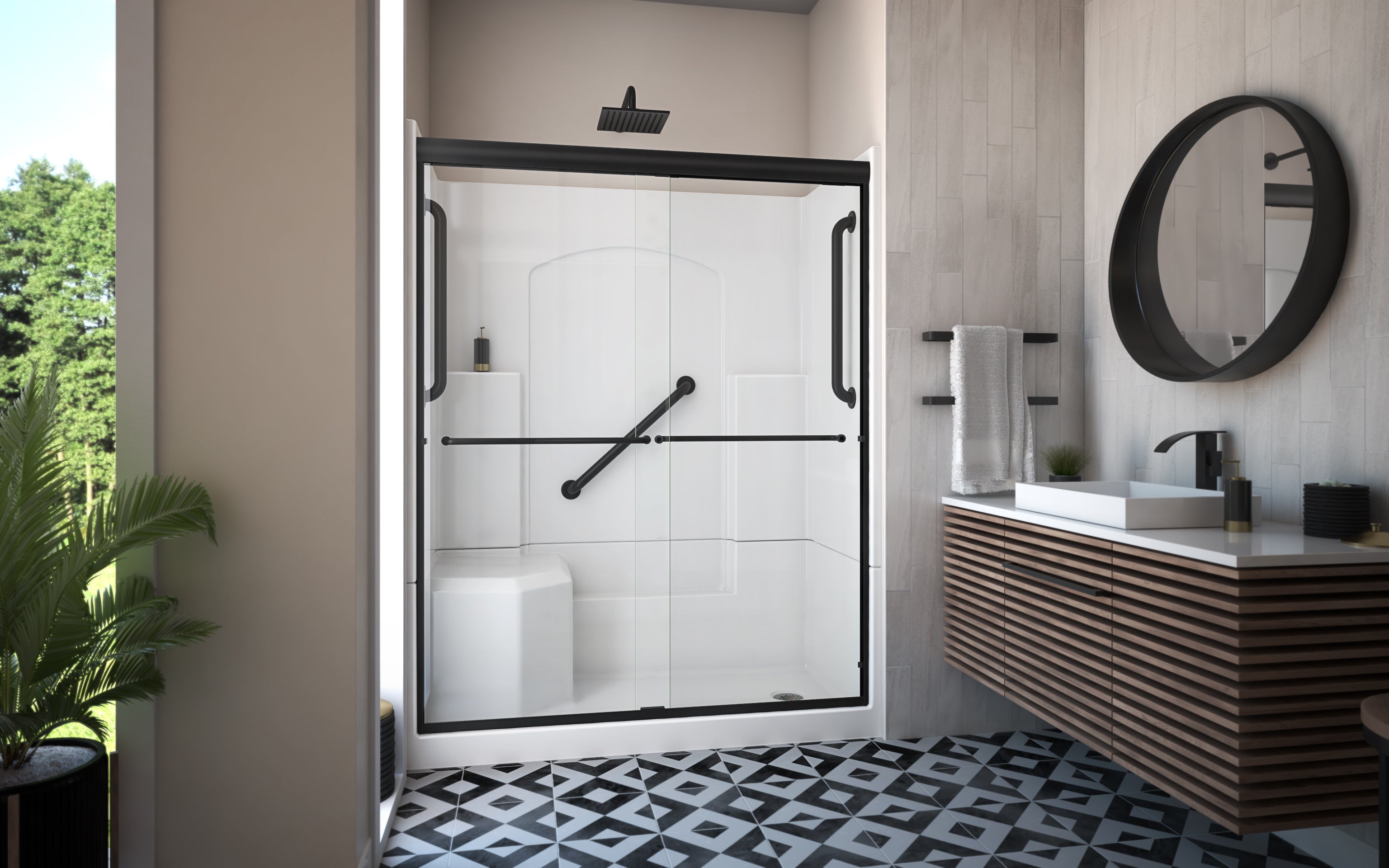 Accessible Living Alliance Plus Shower Kit RH
