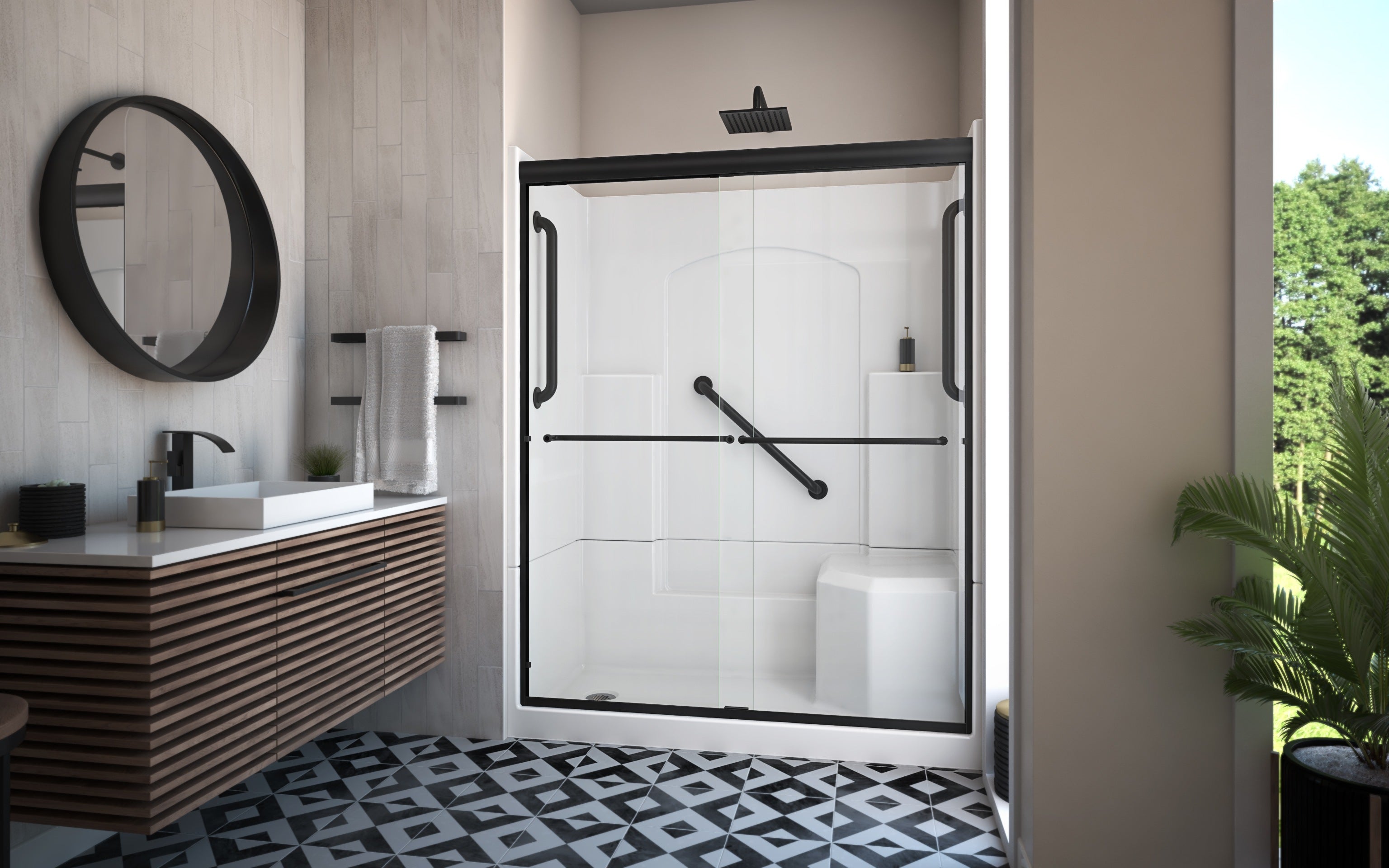 Accessible Living Alliance Plus Shower Kit Left Handed