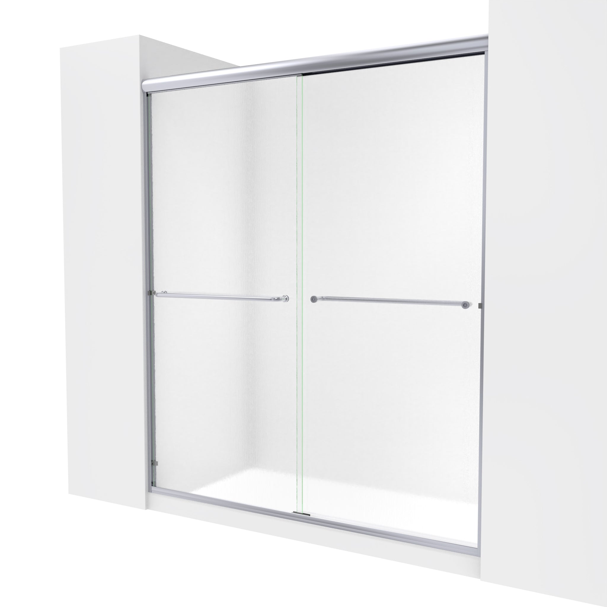 DreamLine Alliance Pro 56 - 60 inch W x 70 3/8 inch H Semi-Frameless Bypass Shower Door