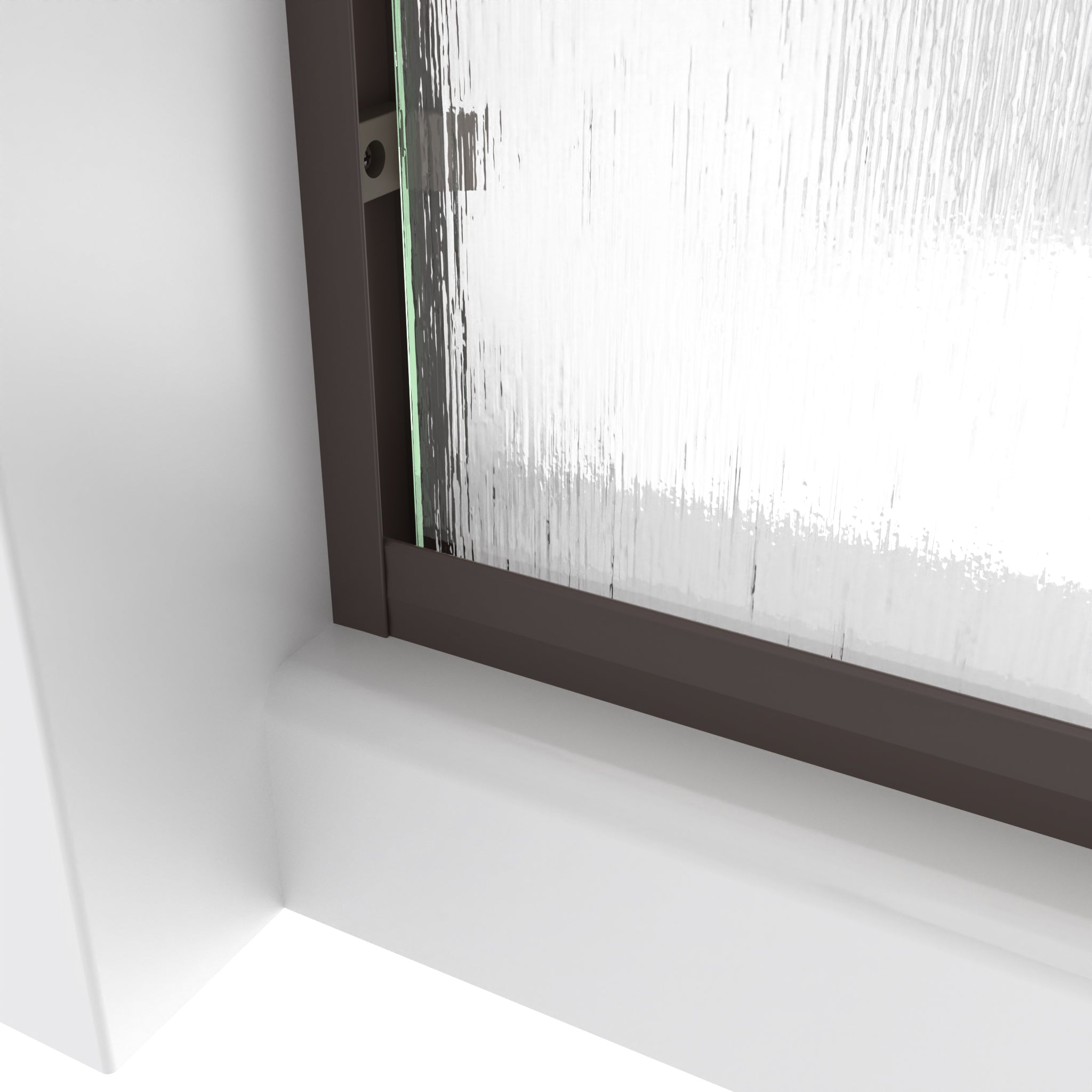 DreamLine Alliance Pro 56 - 60 inch W x 70 3/8 inch H Semi-Frameless Bypass Shower Door