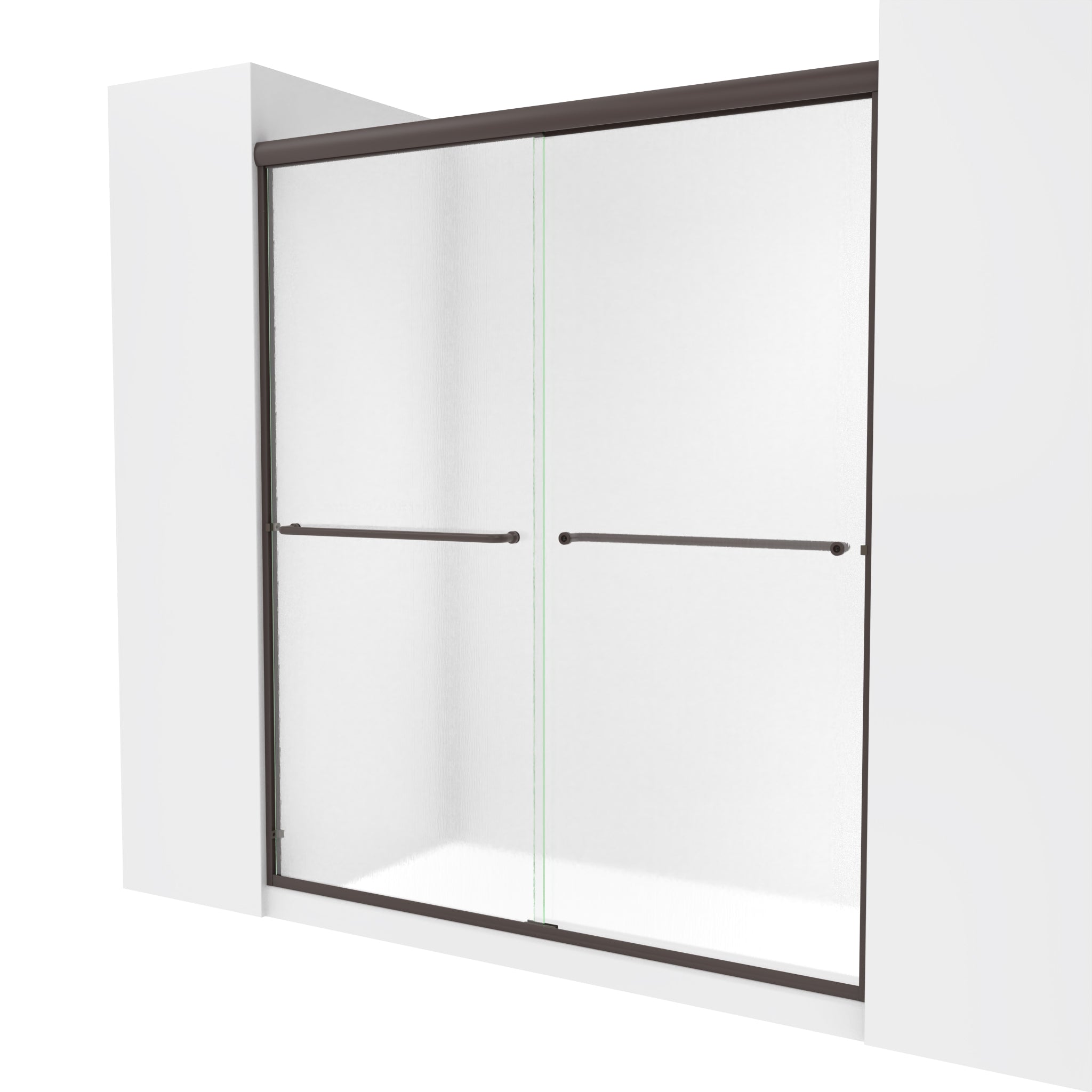 DreamLine Alliance Pro 56 - 60 inch W x 70 3/8 inch H Semi-Frameless Bypass Shower Door