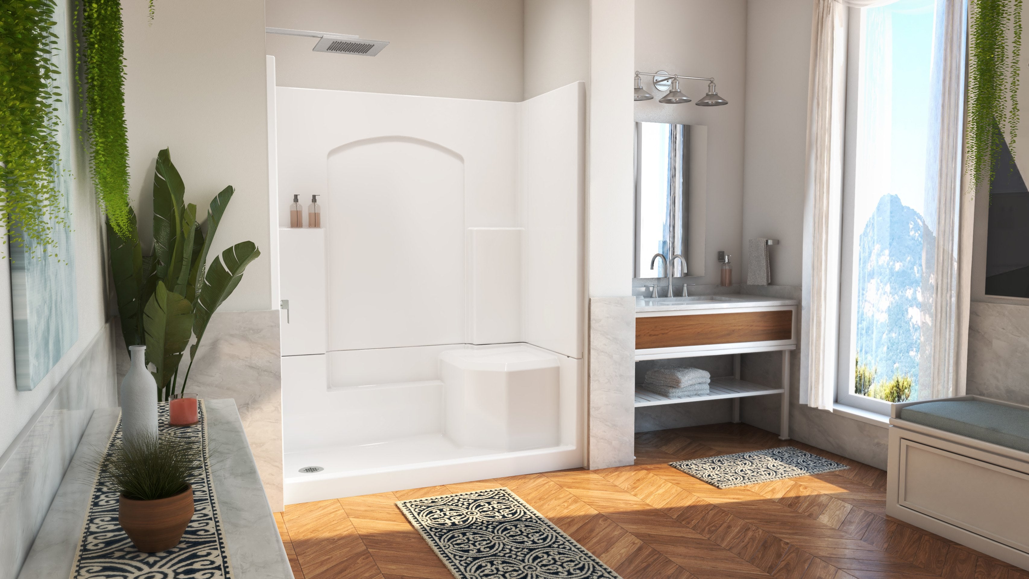 Accessible Living Alliance Shower Kit Left Handed