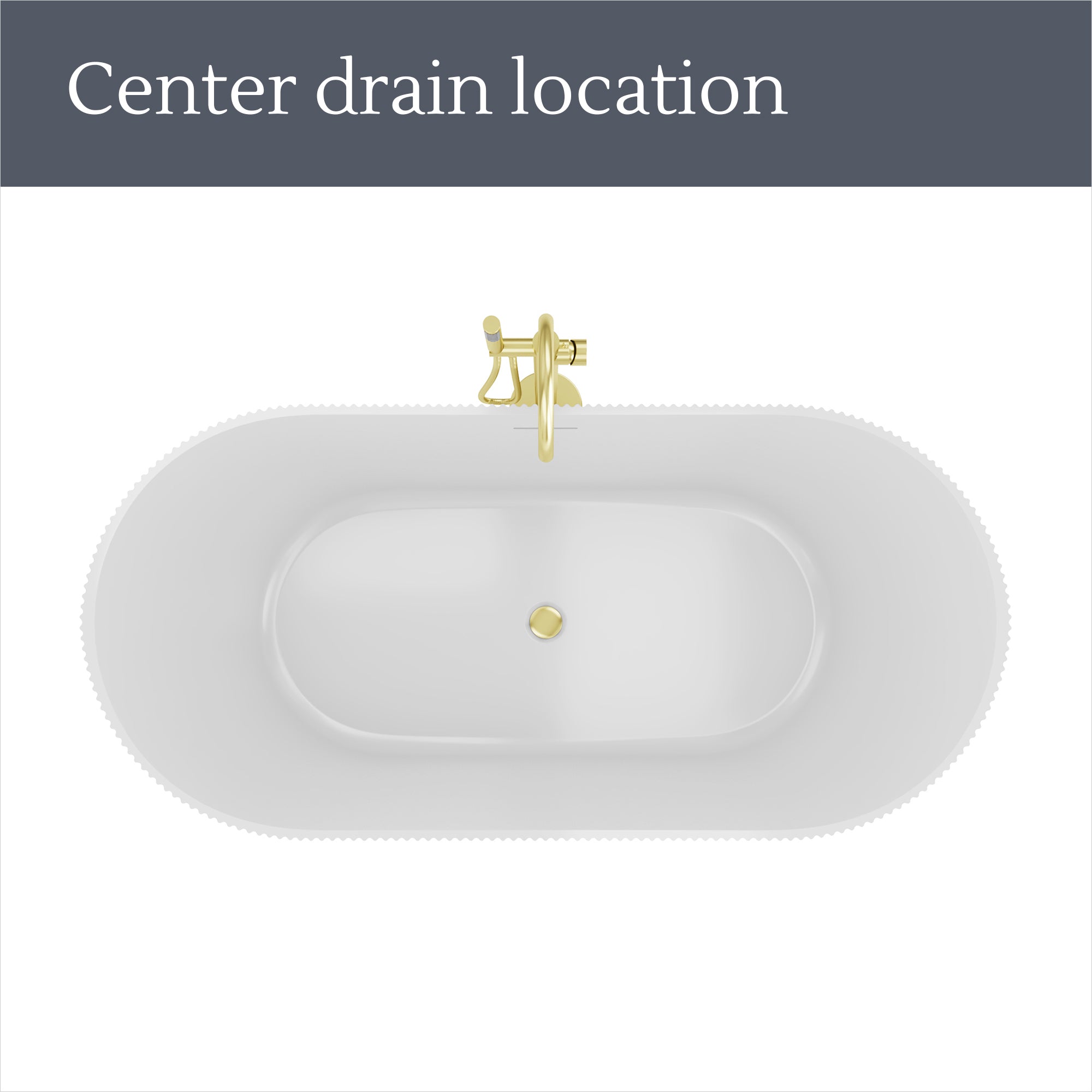 Charisma 67 x 29-1/2 x 22-7/8 Freestanding Tub