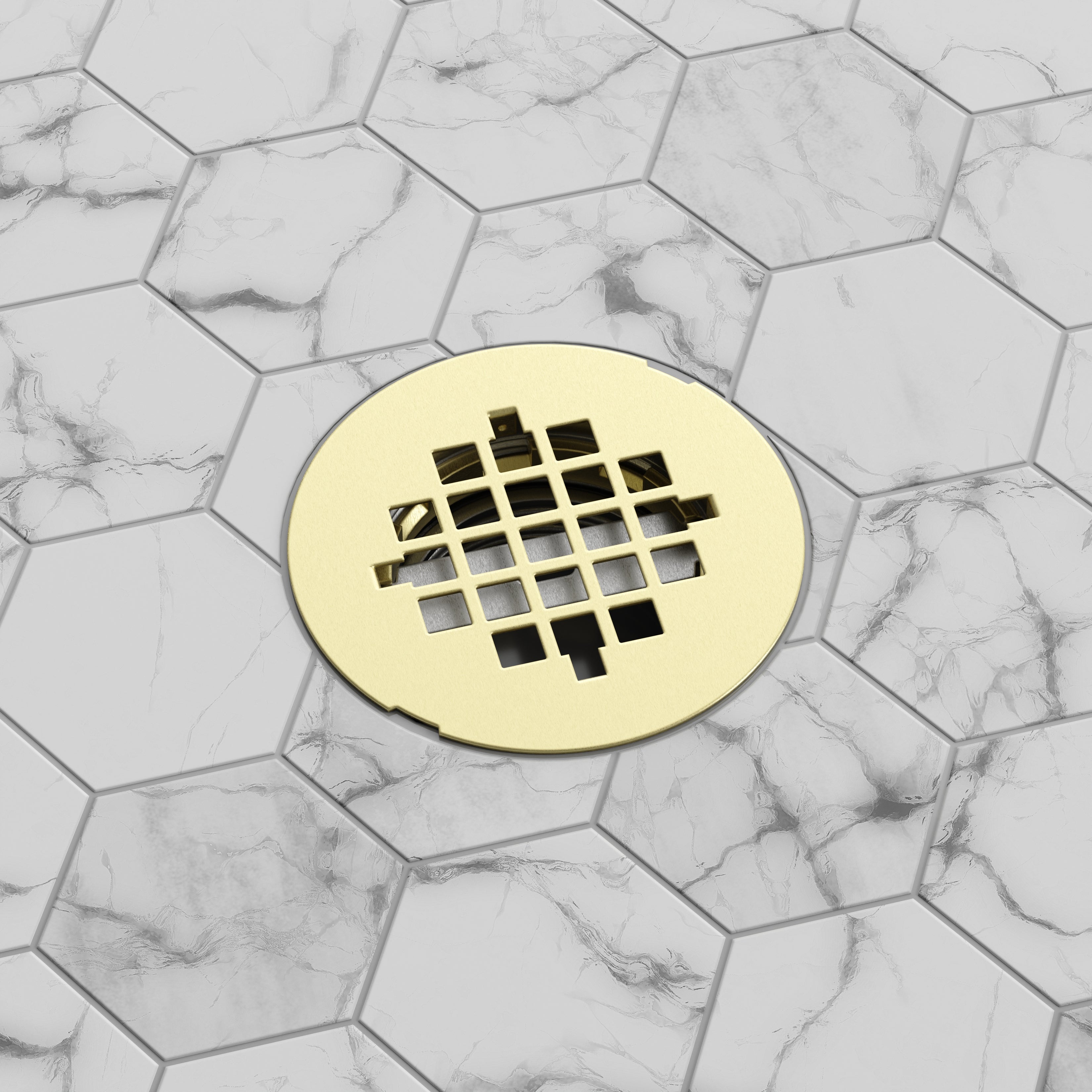 SlimLine 2" Round Shower Drain