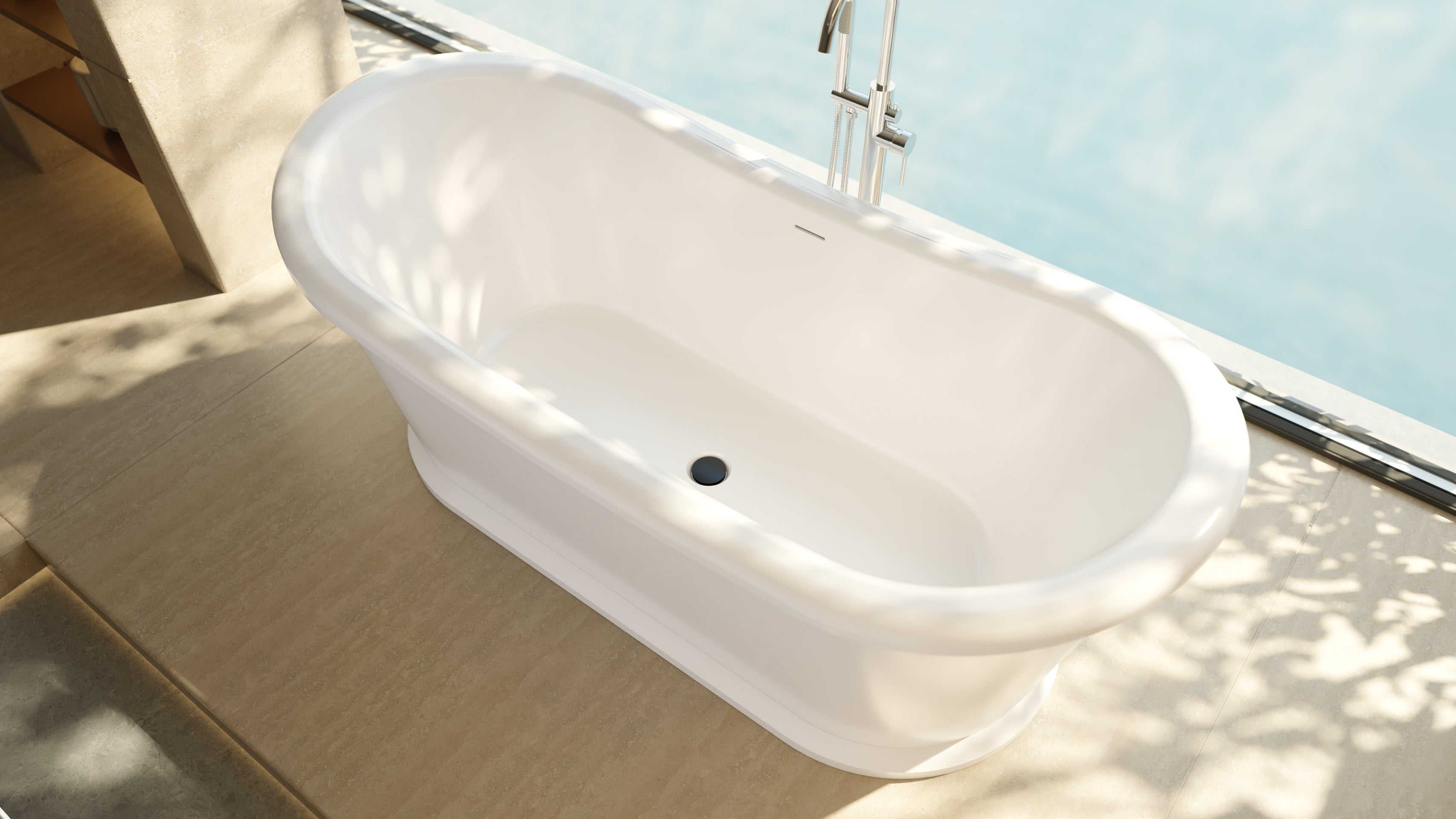 Duet 66-7/8 x 32-1/4 x 26-3/4 Bathtub