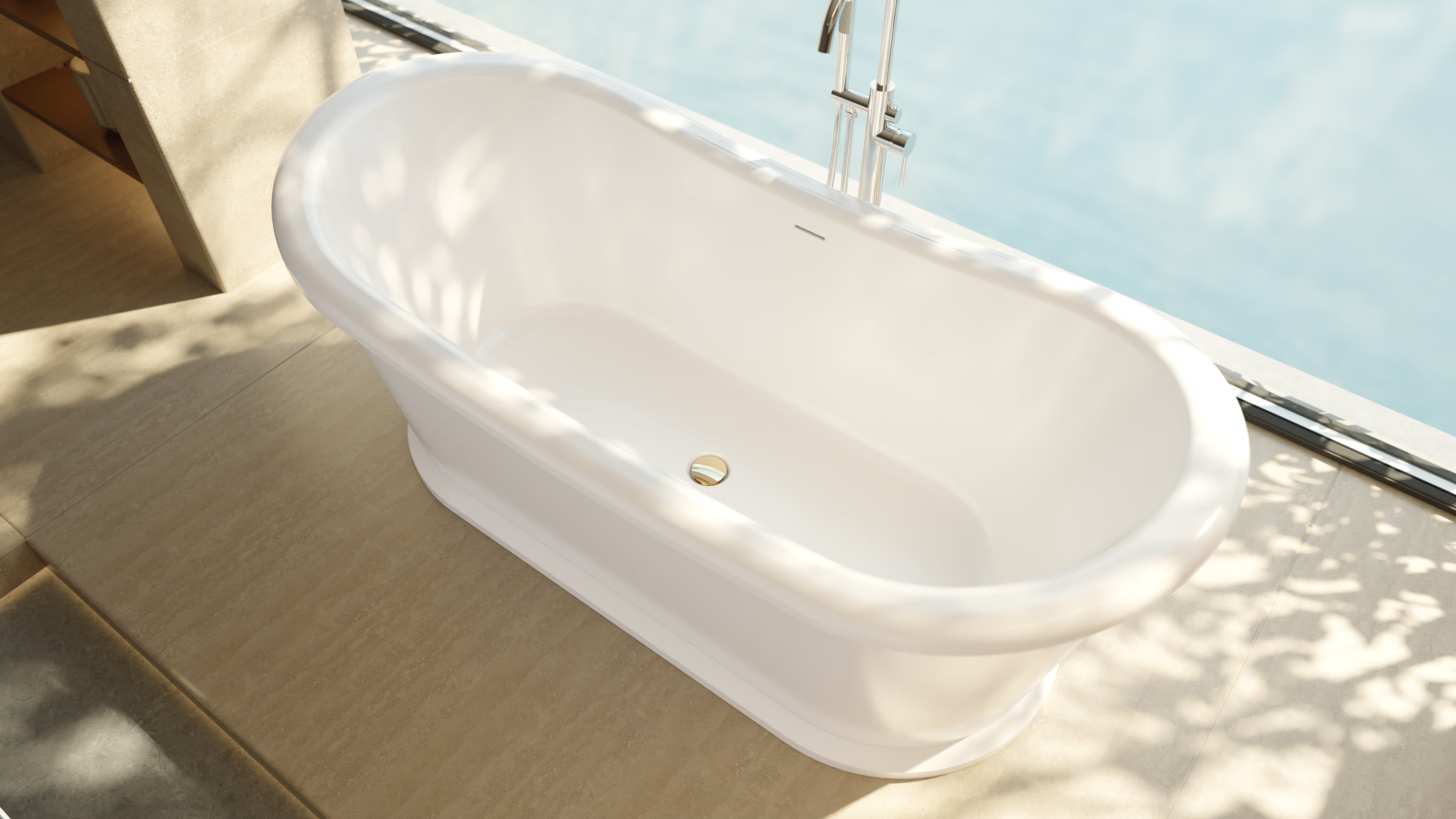 Duet 66-7/8 x 32-1/4 x 26-3/4 Bathtub