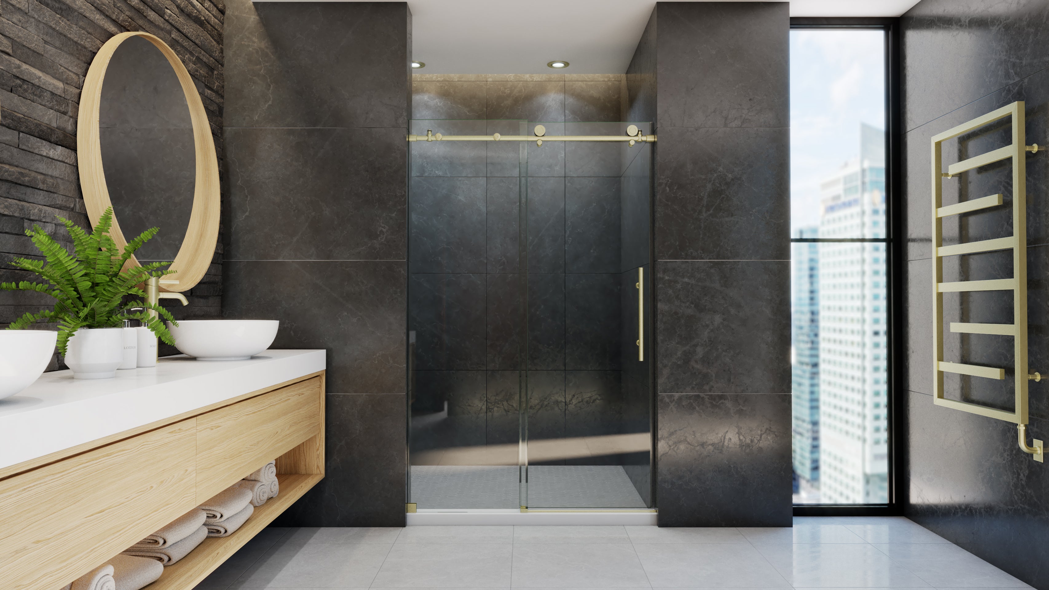 DreamLine Enigma-X 44-48" W Shower Door