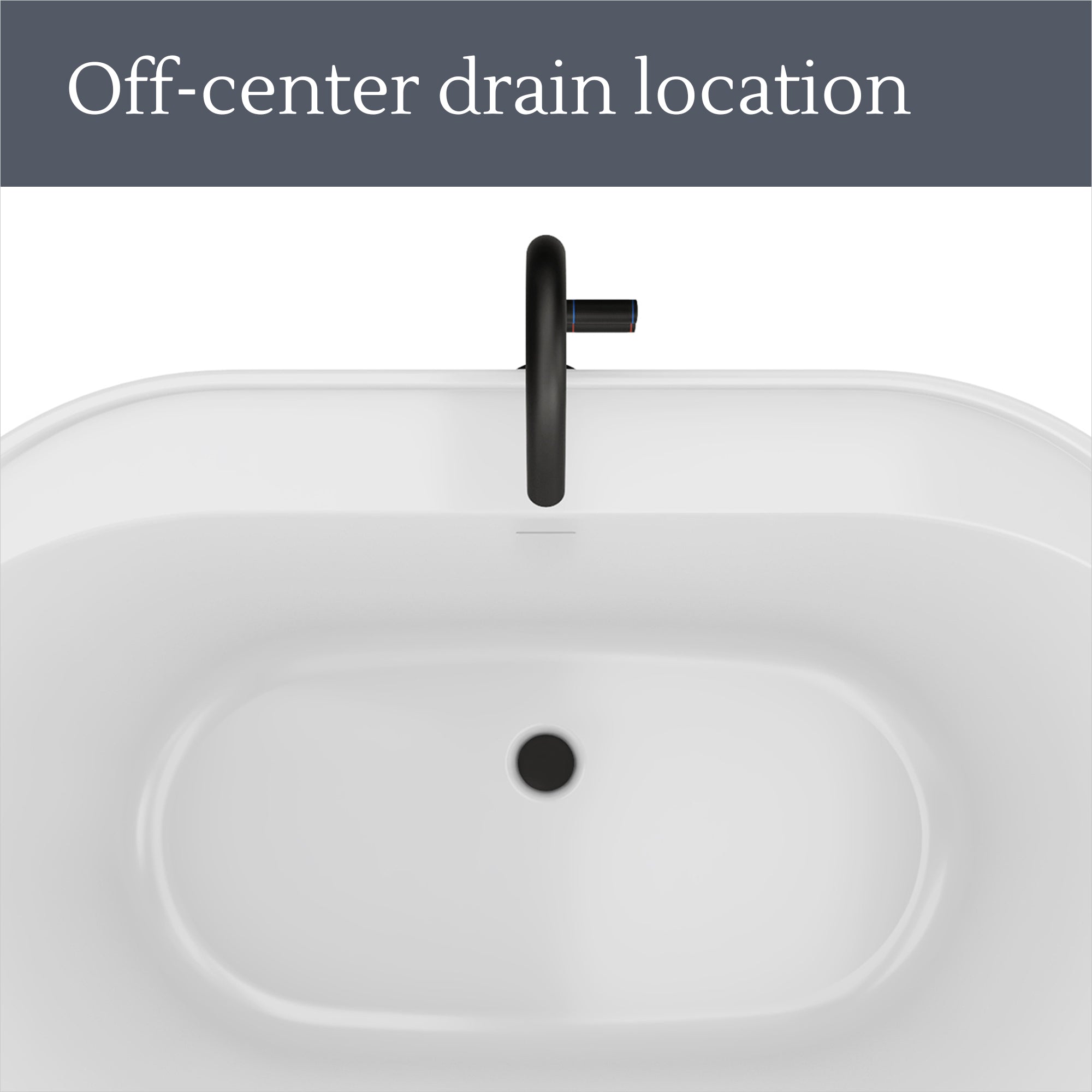 Essence 65-3/8 x 36-1/4 x 23-5/8 Freestanding Tub
