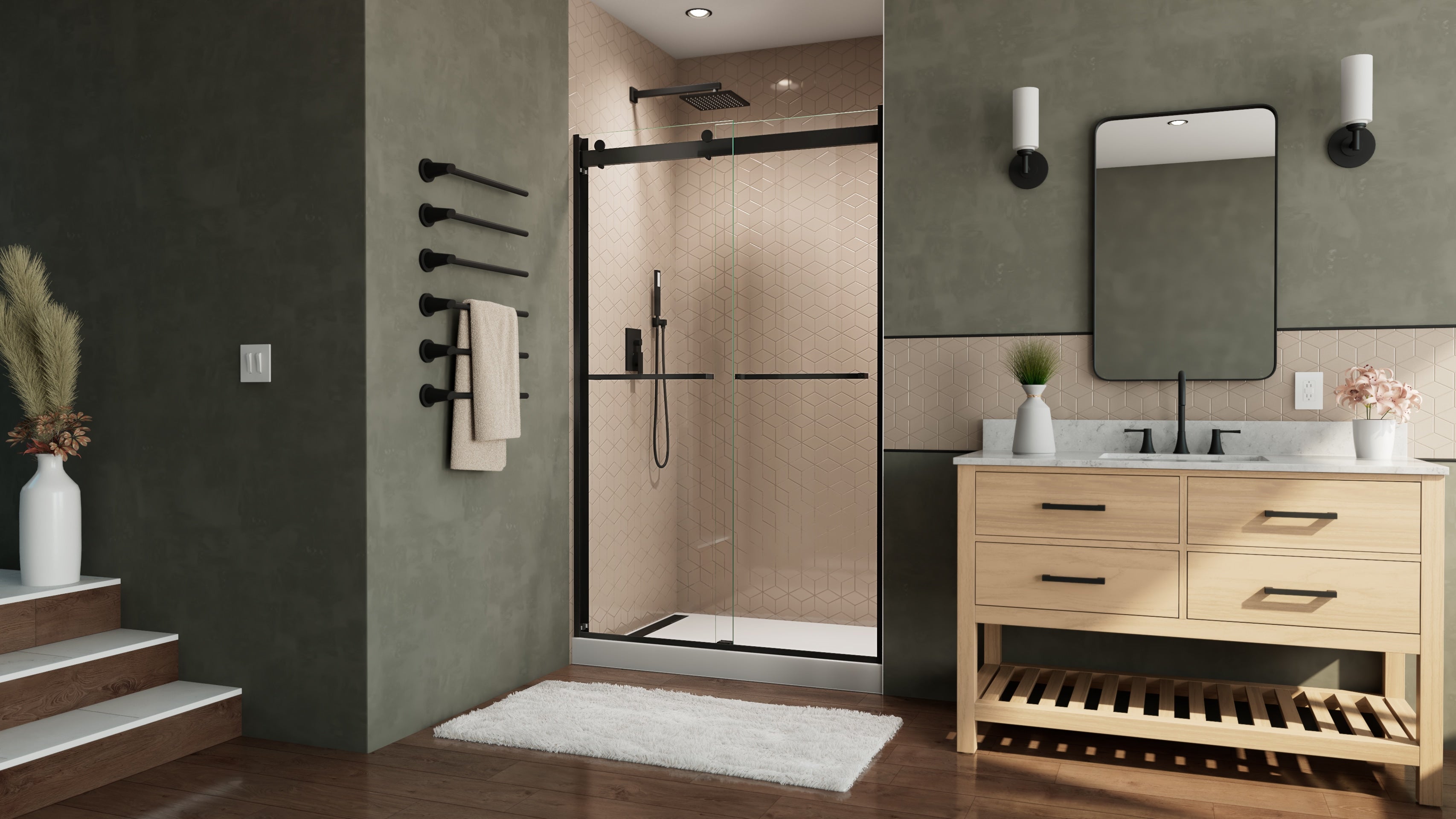 DreamLine Essence-H 44-48" W Shower Door