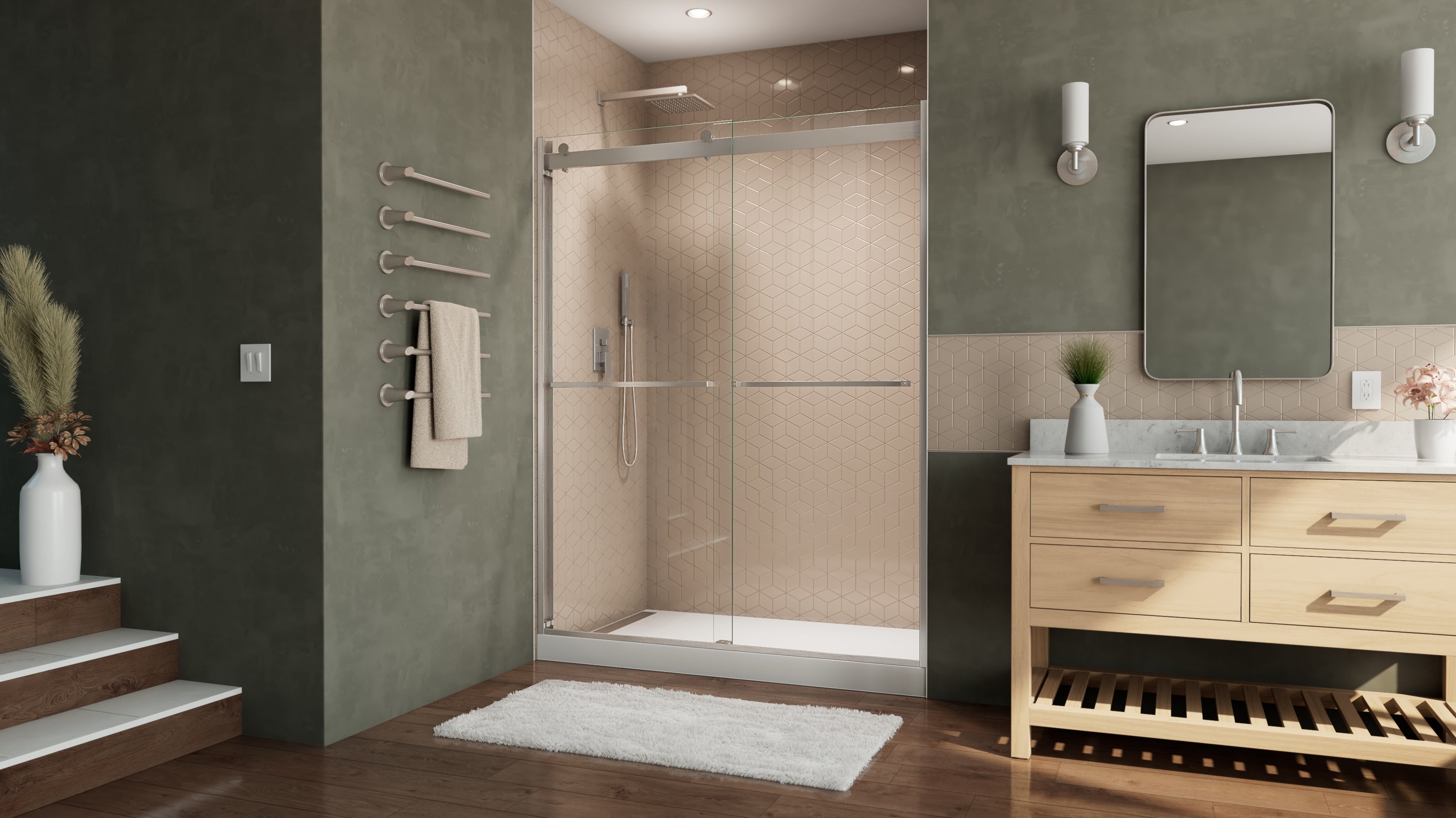 DreamLine Essence-H 56-60" W Shower Door