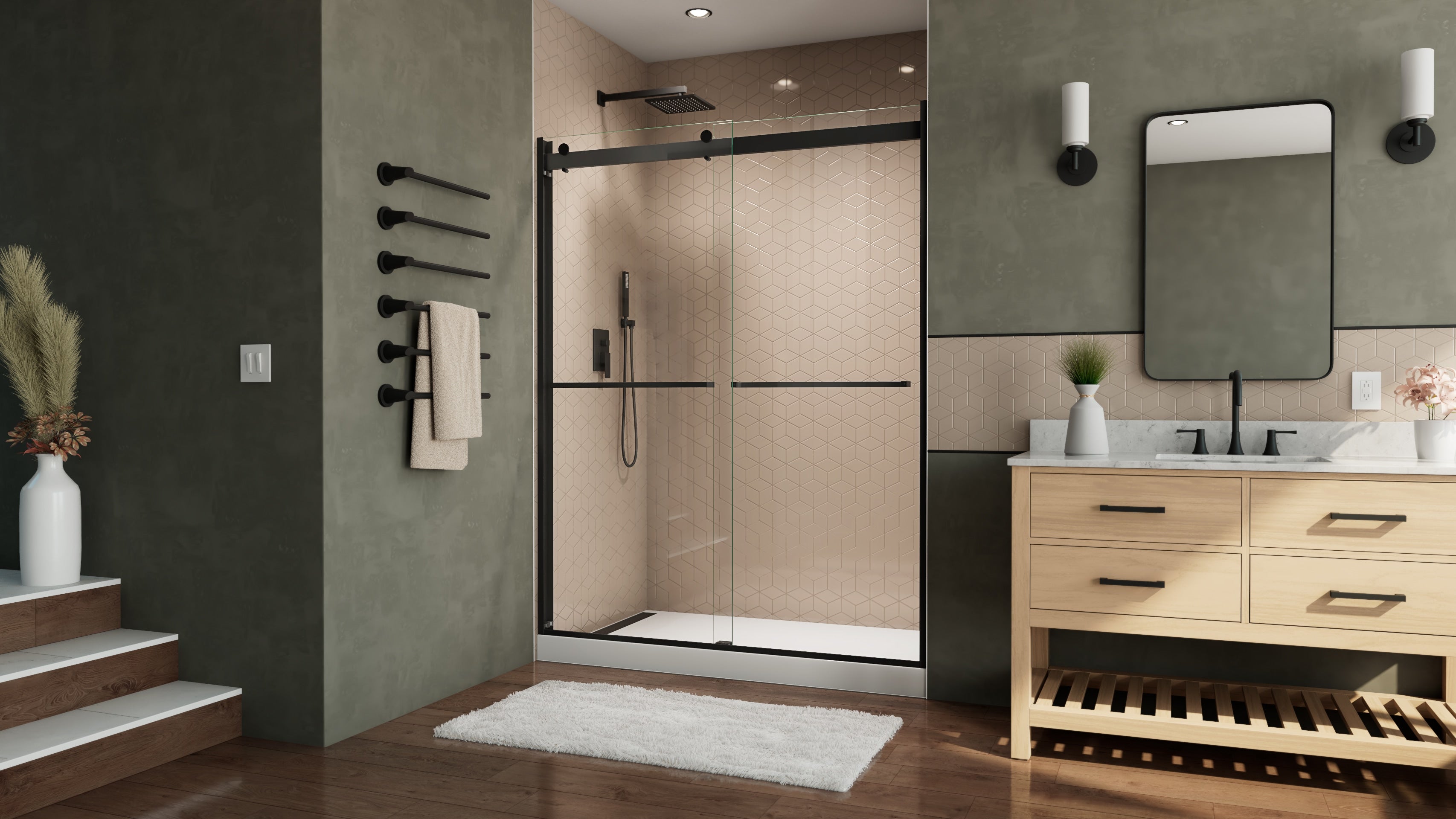 DreamLine Essence-H 56-60" W Shower Door