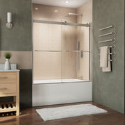 DreamLine Essence-H 56 - 60 inch W x 60 inch H Semi-Frameless Bypass Tub Door
