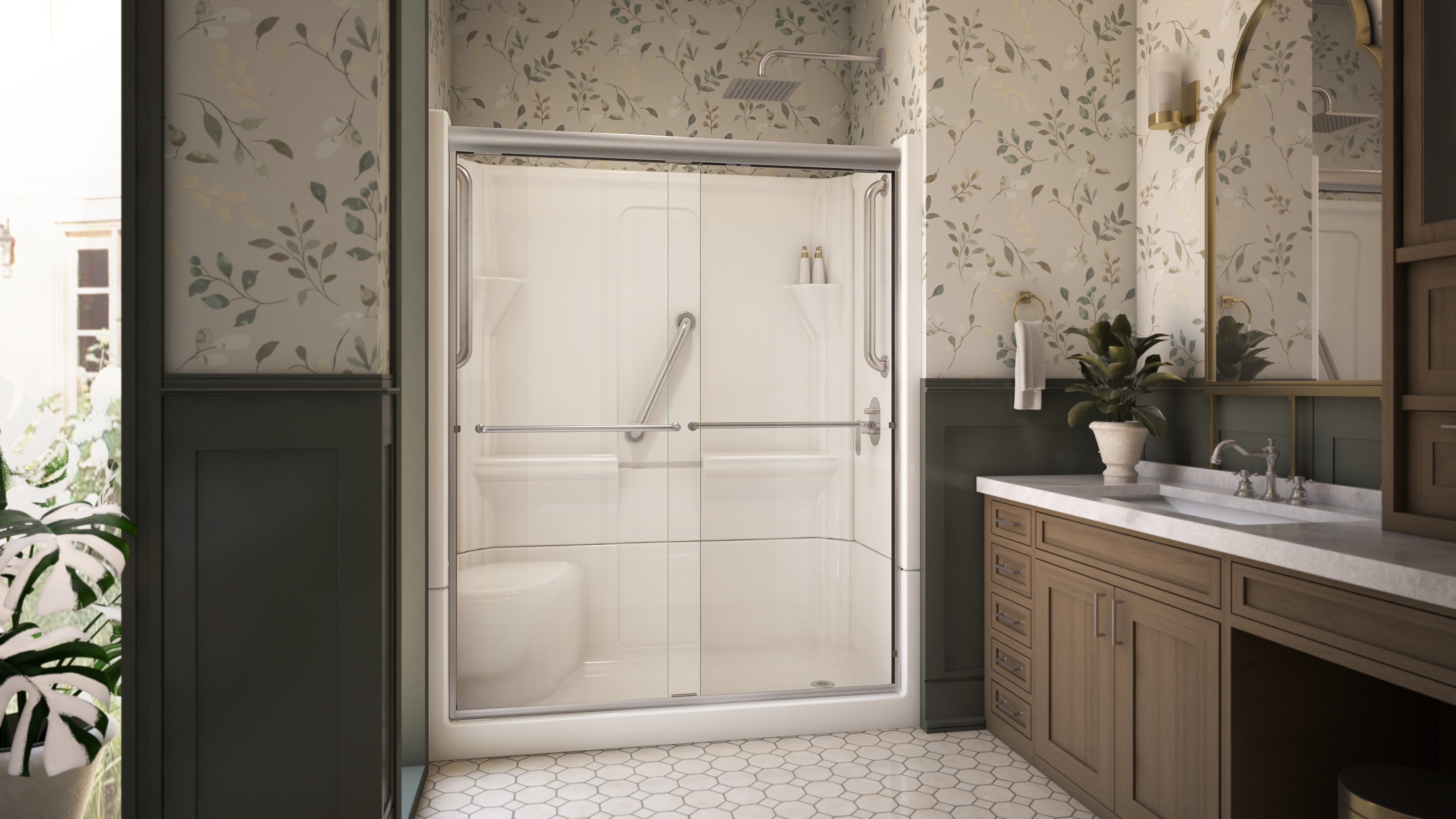 Accessible Living Harmony Shower Kit Right Handed