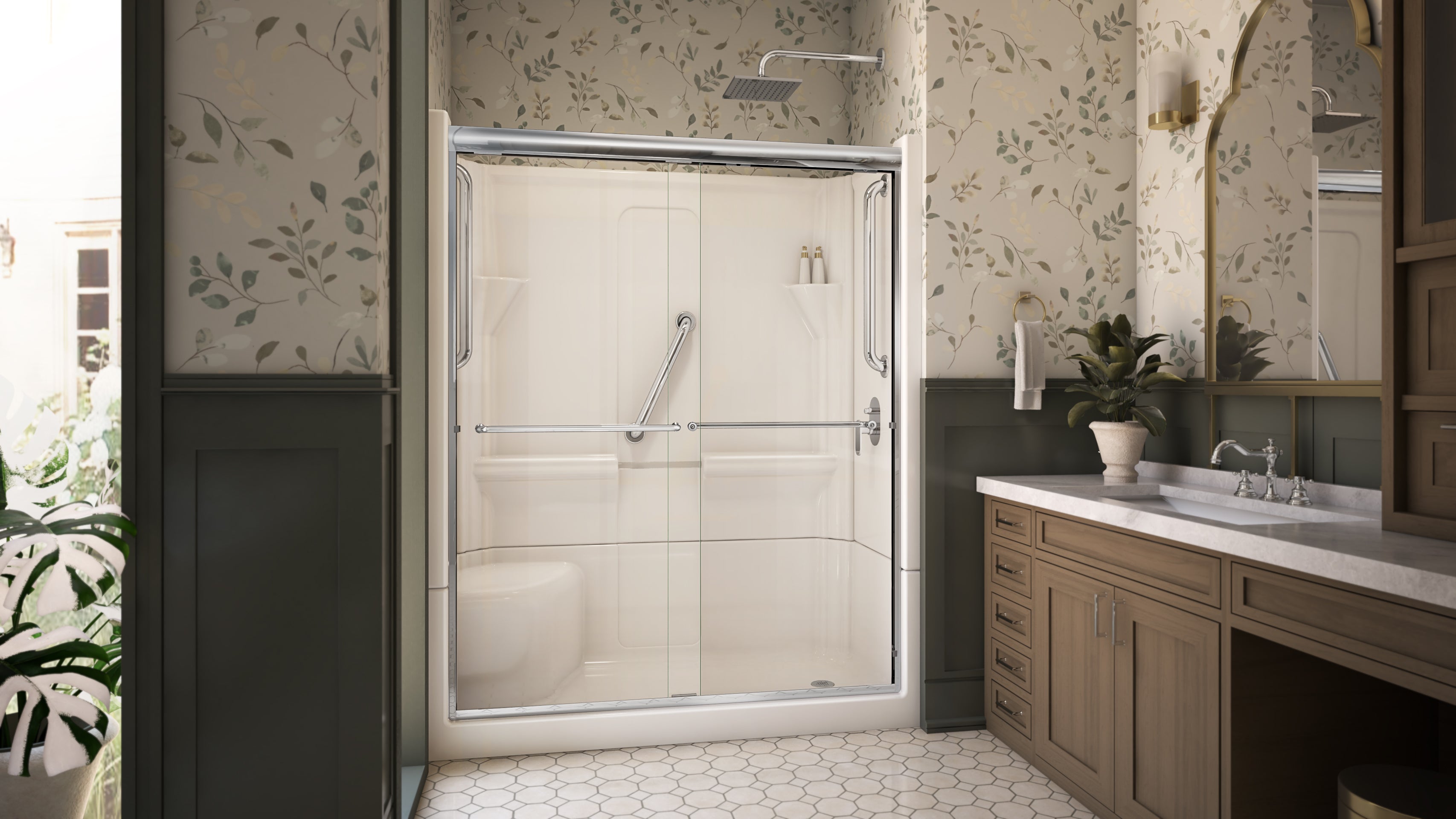 Accessible Living Harmony Shower Kit Right Handed