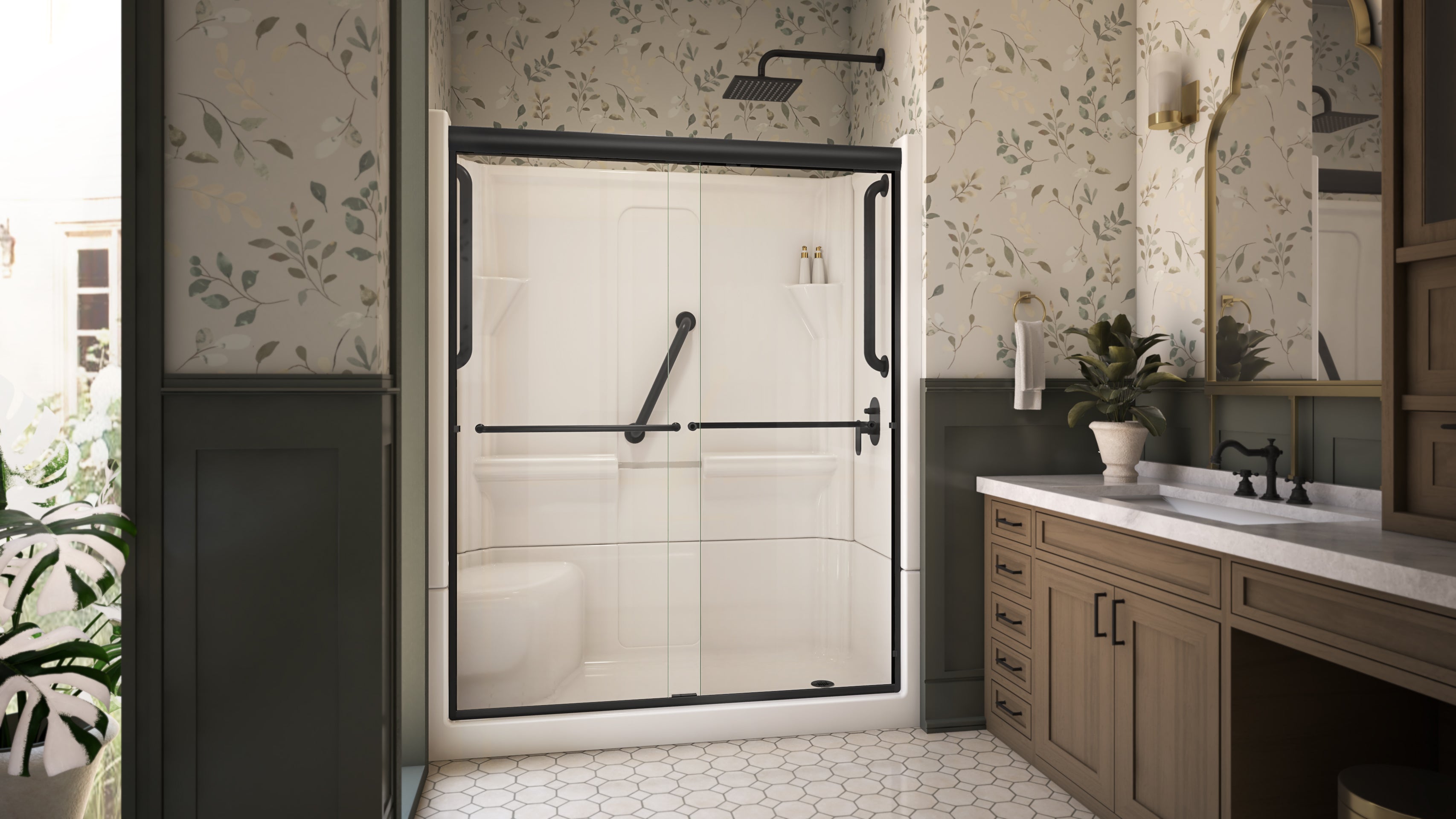 Accessible Living Harmony Shower Kit Right Handed