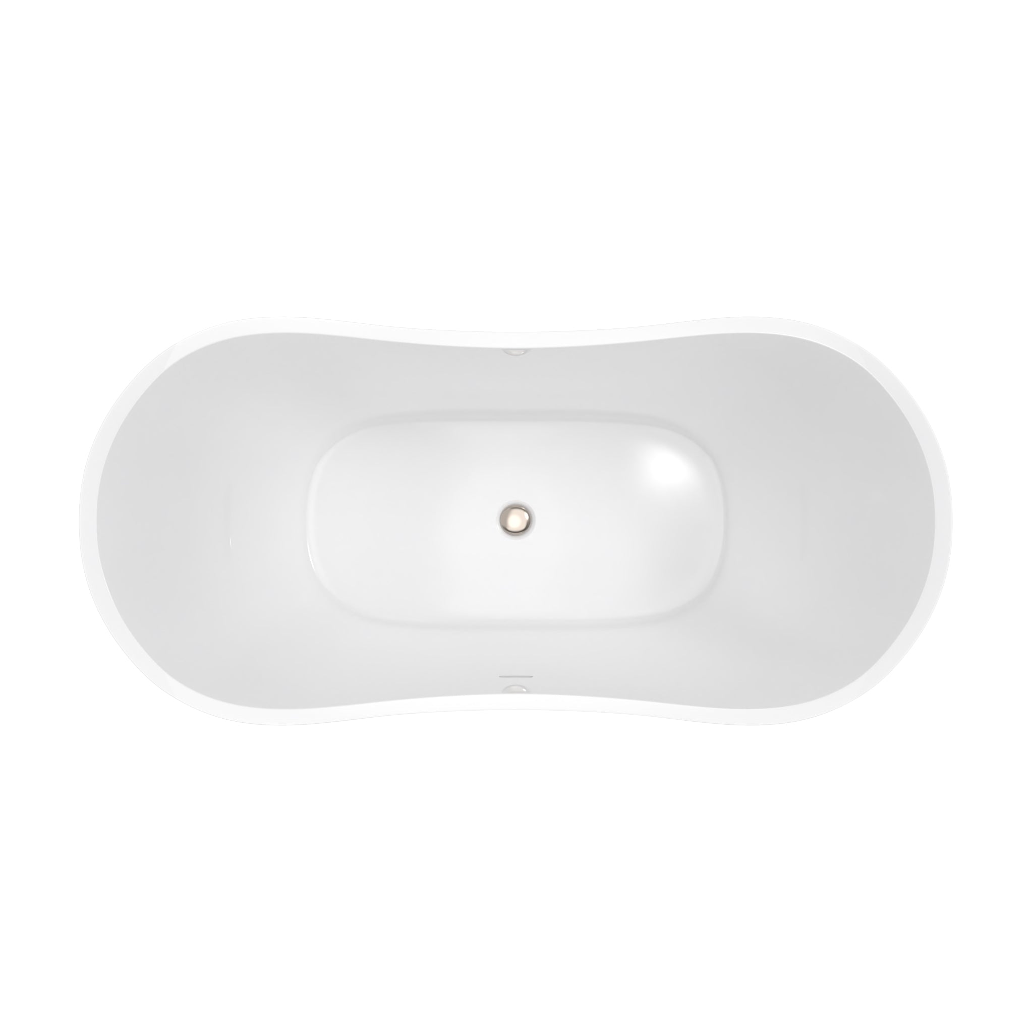 Luna 54 x 28 FS Tub WH Drain