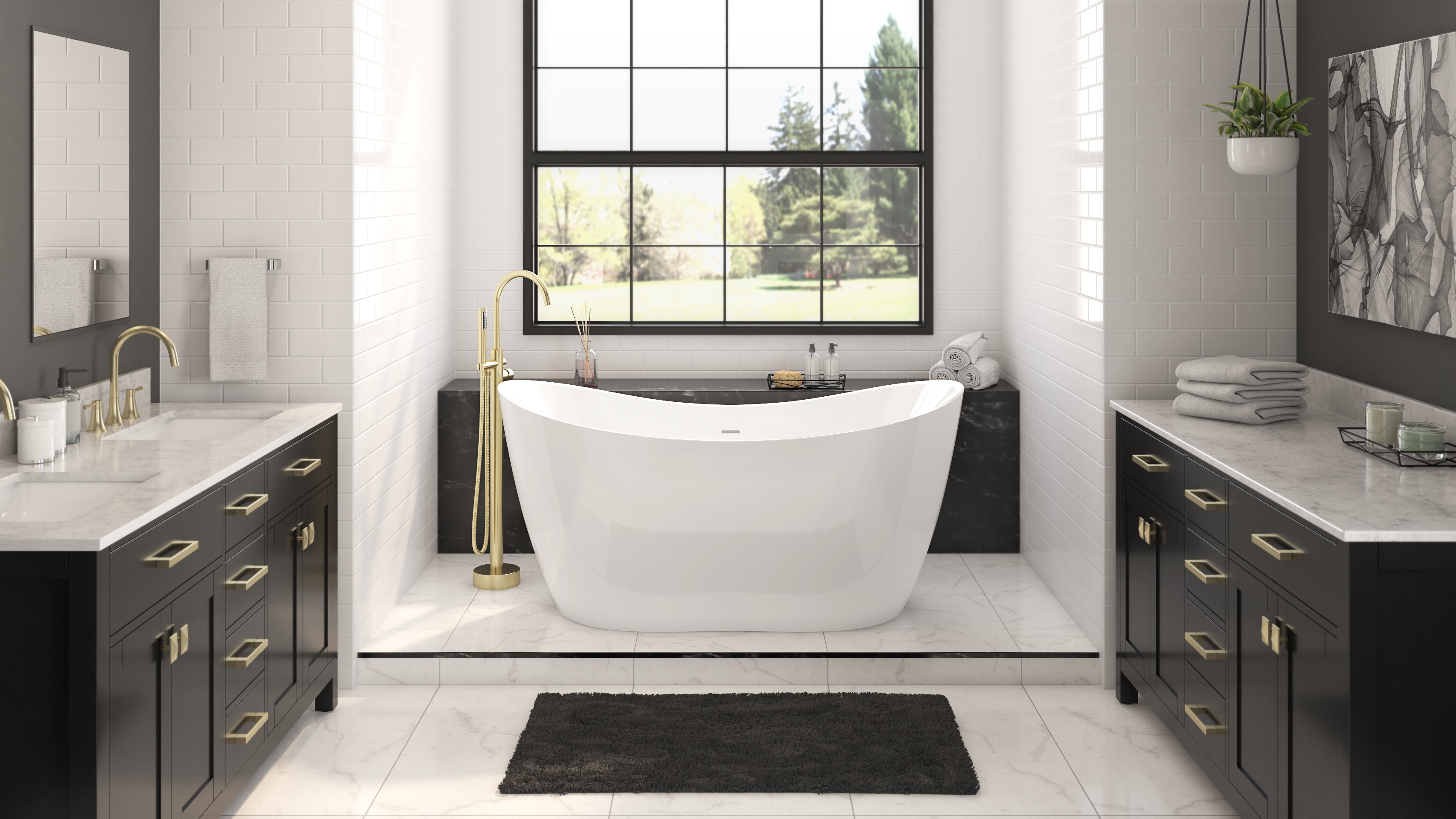Luna 71 x 29 FS Tub Drain