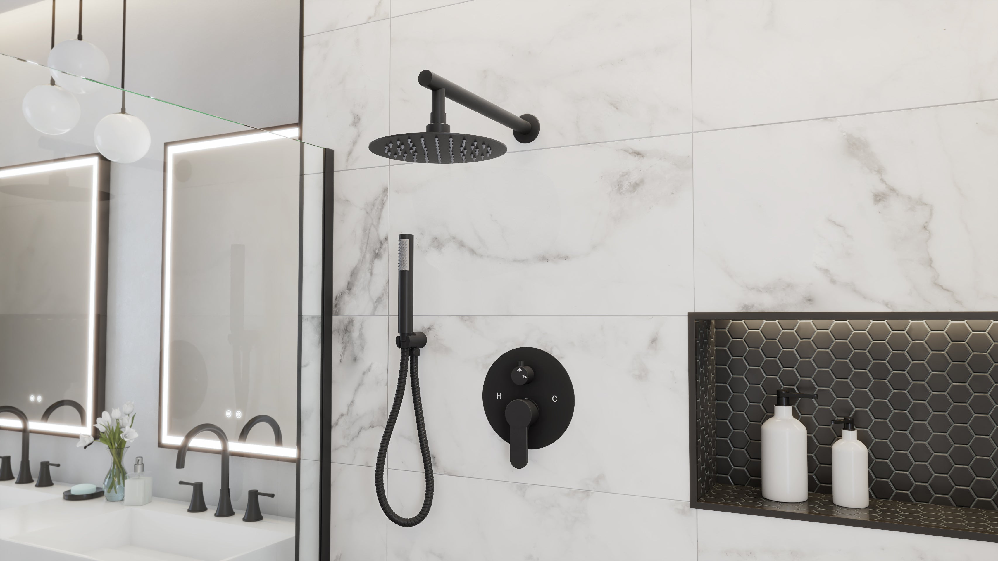 Elevate your bathroom with spa-worthy luxury. Sleek stainless steel, easy installation, and a soothing rainfall spray deliver timeless style and everyday indulgence - at a surprisingly affordable price.