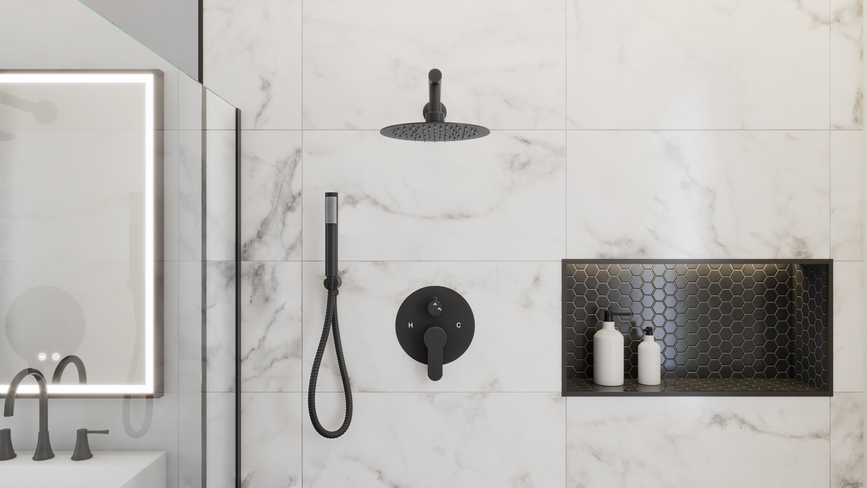 Elevate your bathroom with spa-worthy luxury. Sleek stainless steel, easy installation, and a soothing rainfall spray deliver timeless style and everyday indulgence - at a surprisingly affordable price.