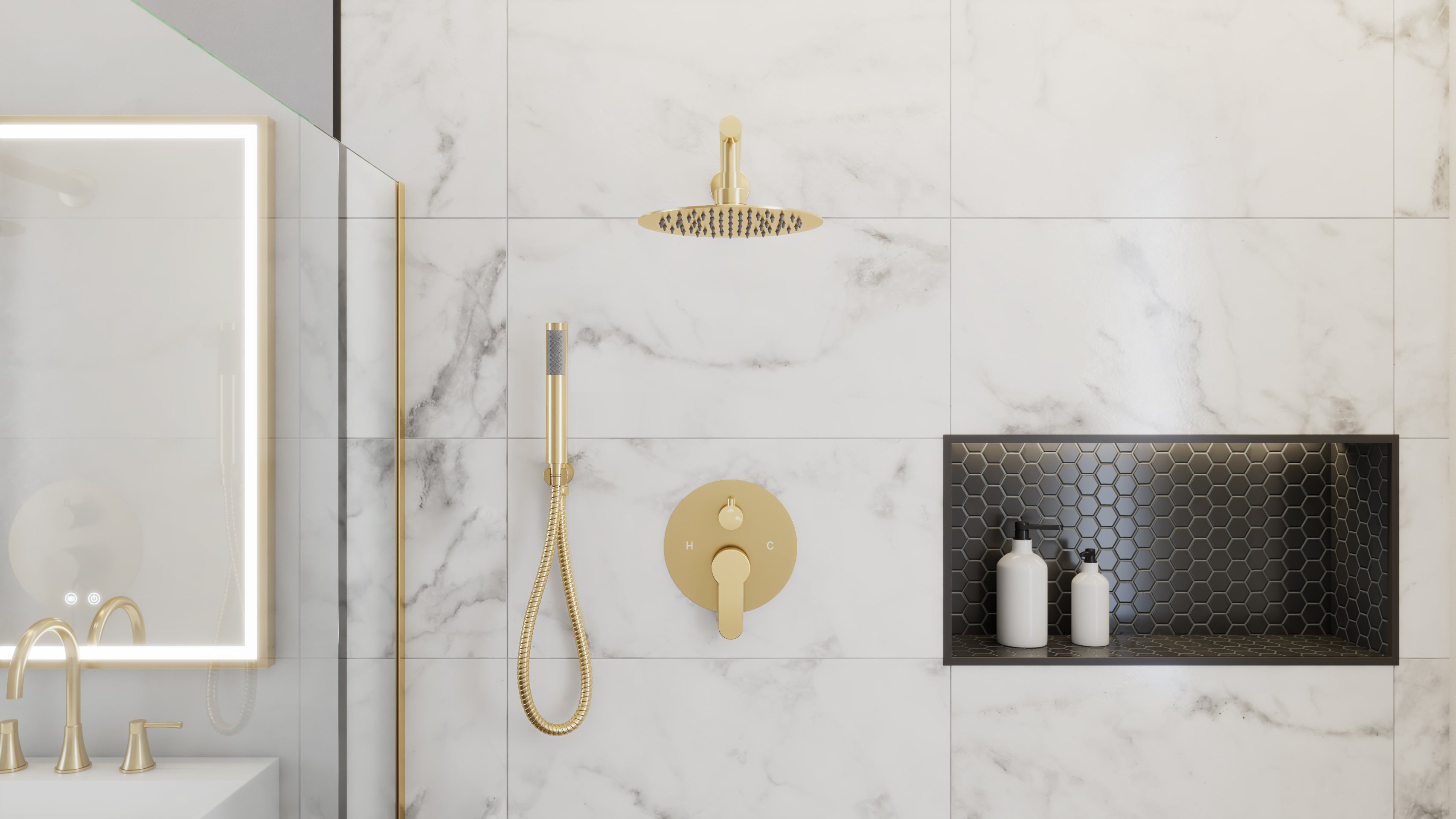 Elevate your bathroom with spa-worthy luxury. Sleek stainless steel, easy installation, and a soothing rainfall spray deliver timeless style and everyday indulgence - at a surprisingly affordable price.