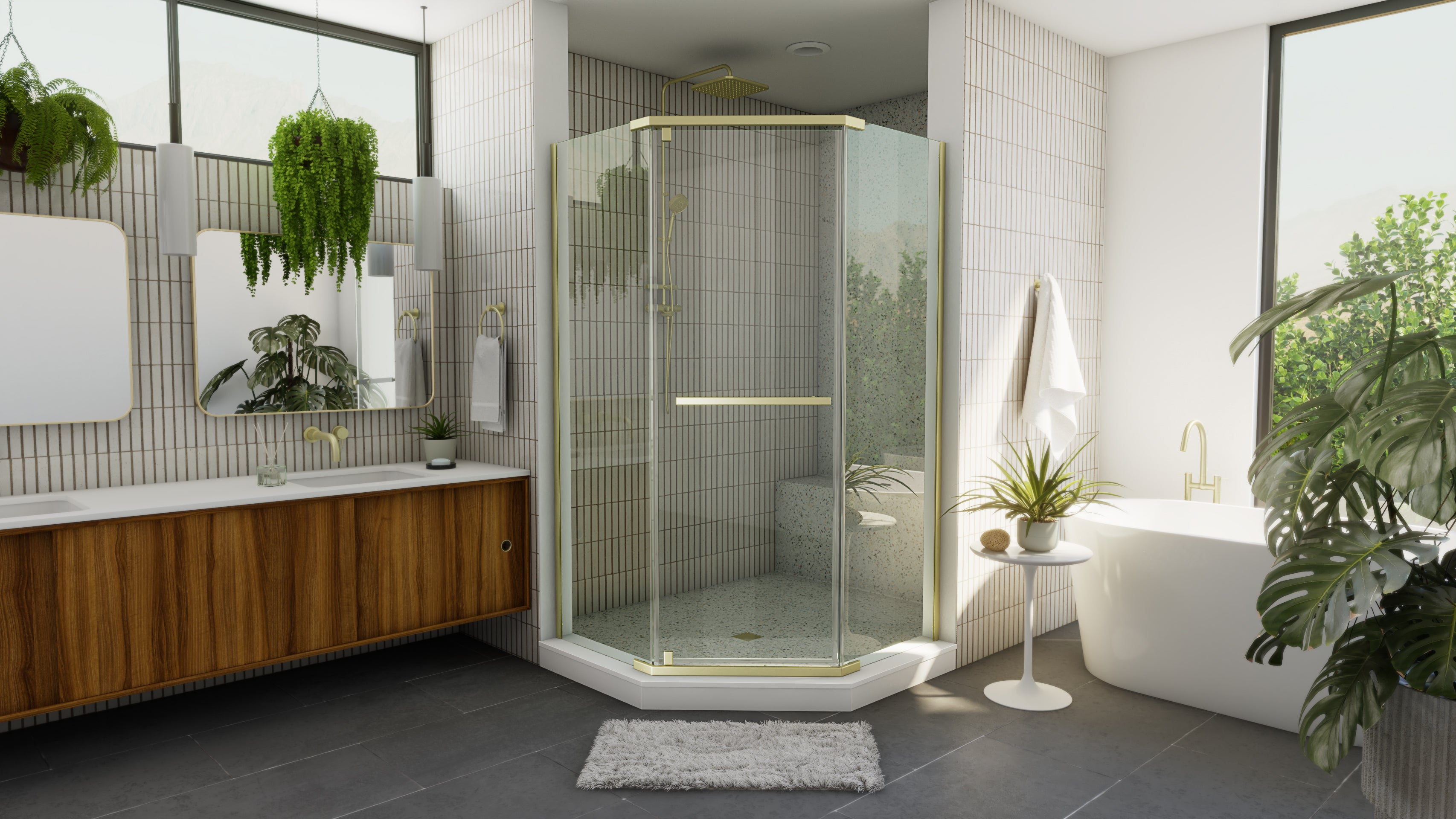 DreamLine Prism Plus 34" W Shower Enclosure