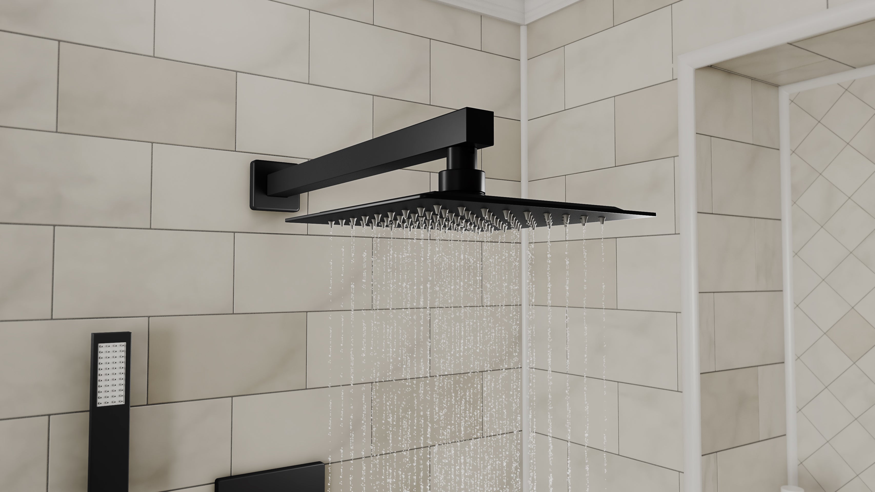 Ascend Square Shower Head