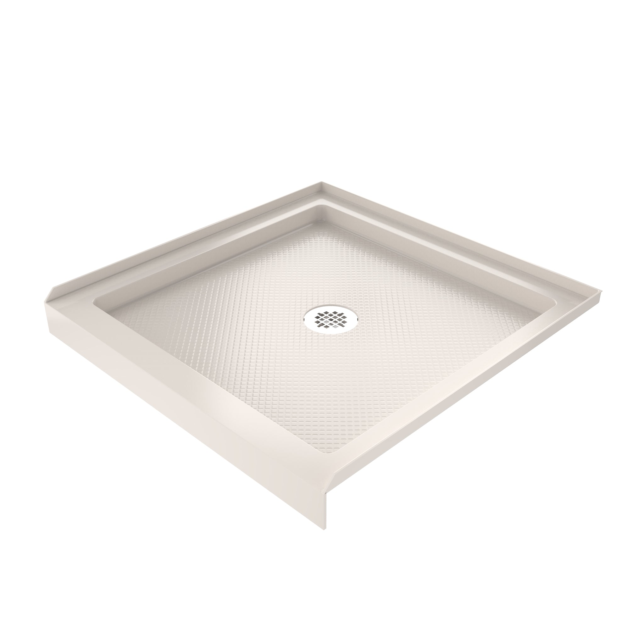 DreamLine SlimLine 36" D x 36" W x 2 3/4" H Alcove Shower Base & 2" Center Round Drain
