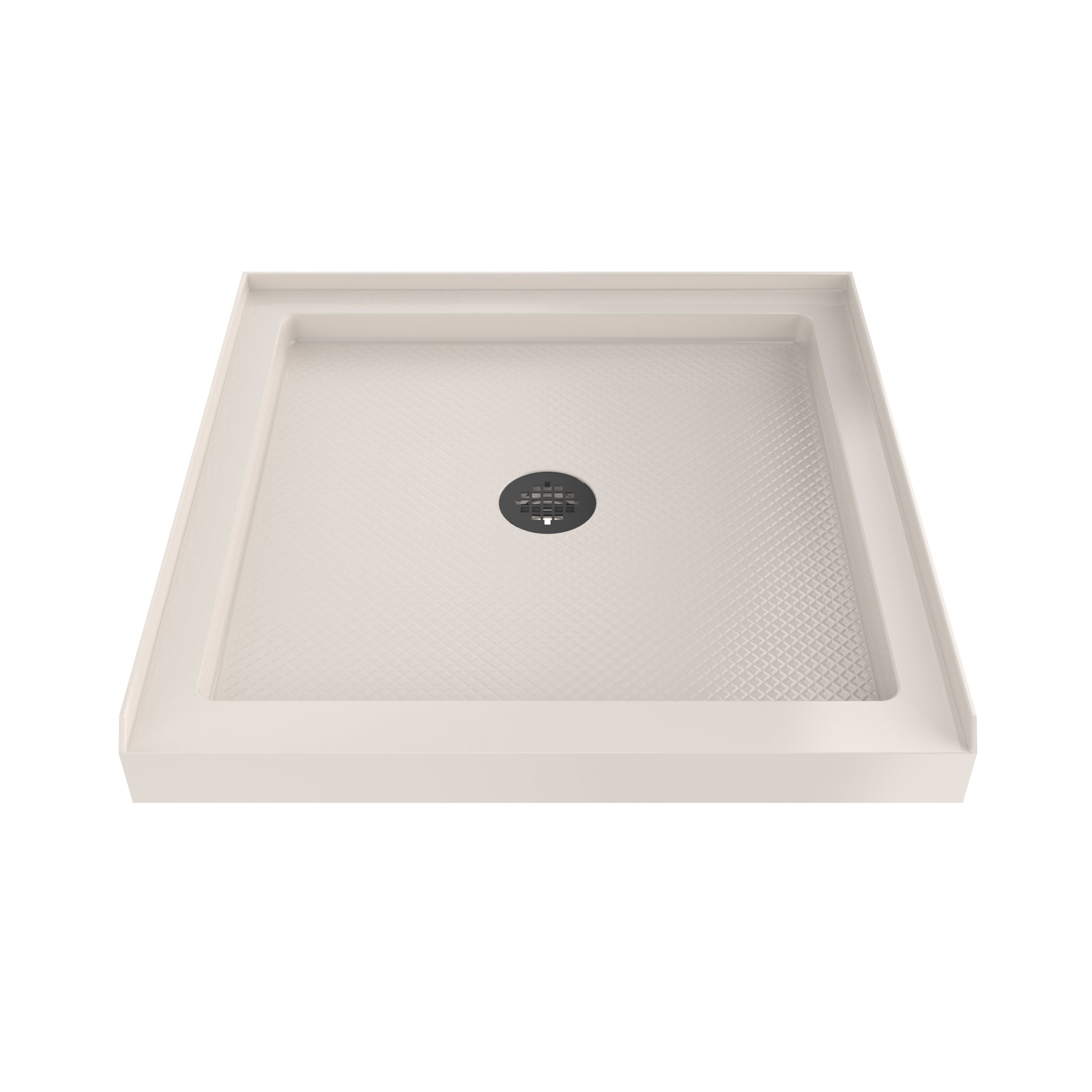 DreamLine SlimLine 36" D x 36" W x 2 3/4" H Alcove Shower Base & 2" Center Round Drain