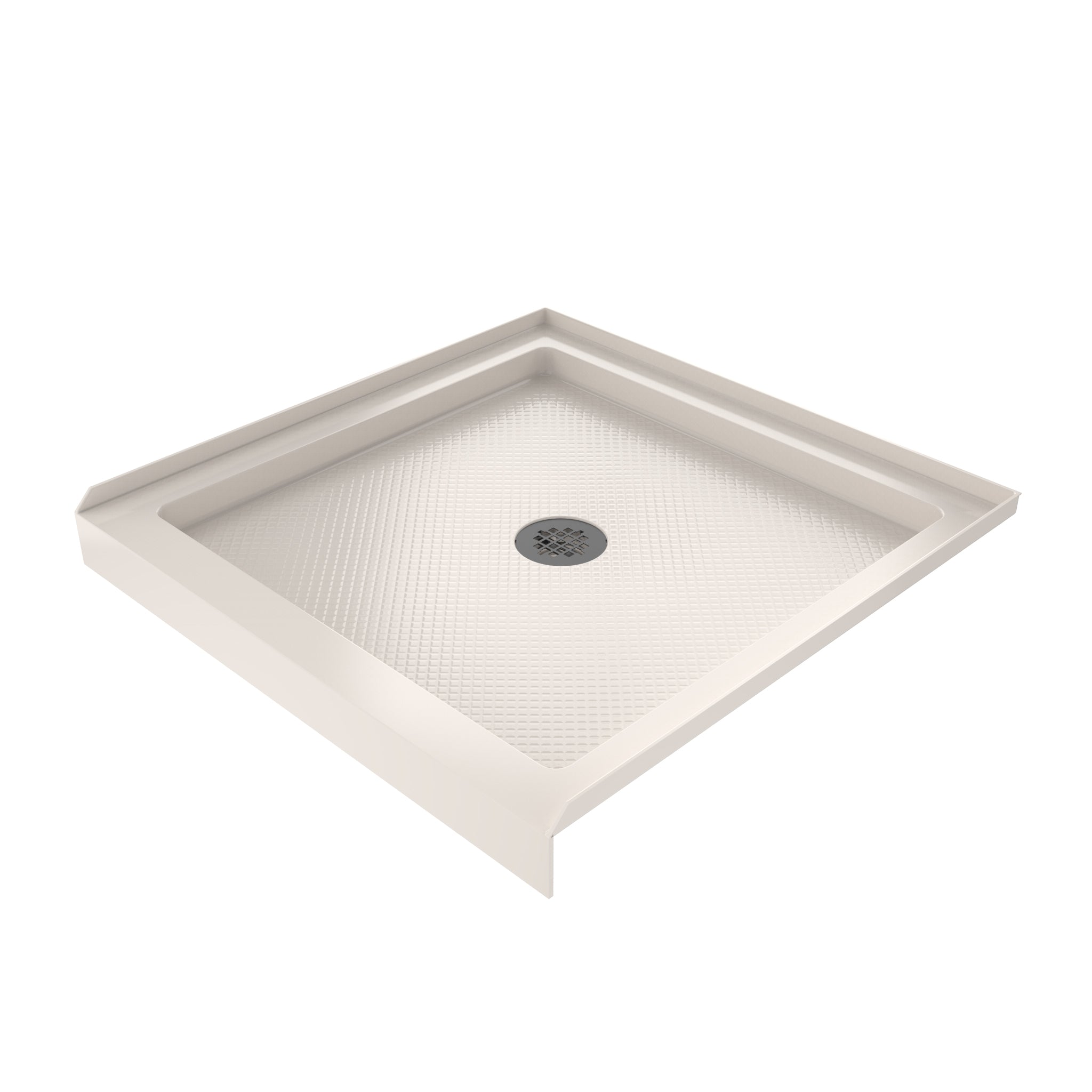 DreamLine SlimLine 36" D x 36" W x 2 3/4" H Alcove Shower Base & 2" Center Round Drain