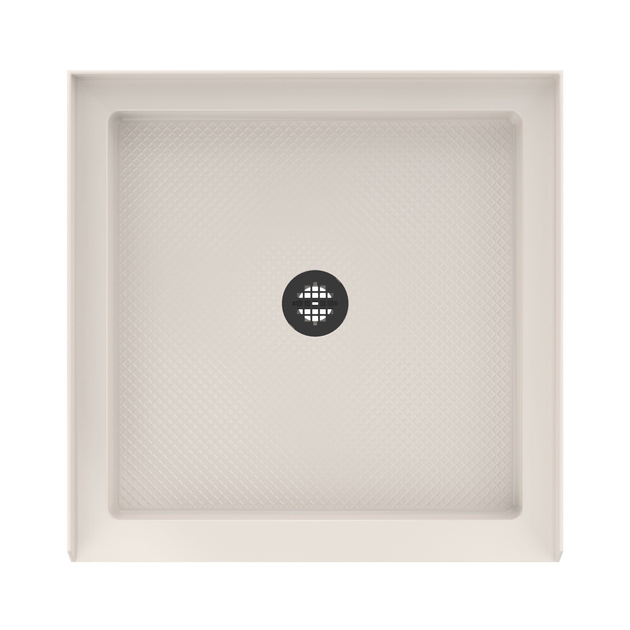 DreamLine SlimLine 36" D x 36" W x 2 3/4" H Alcove Shower Base & 2" Center Round Drain