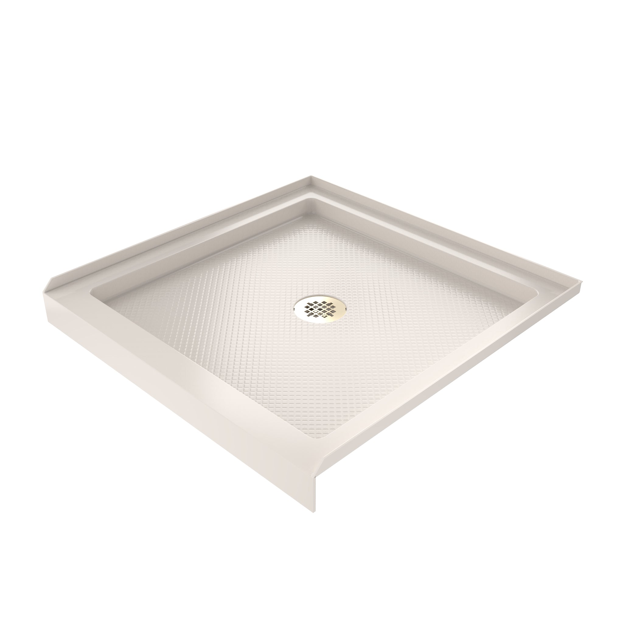 DreamLine SlimLine 36" D x 36" W x 2 3/4" H Alcove Shower Base & 2" Center Round Drain