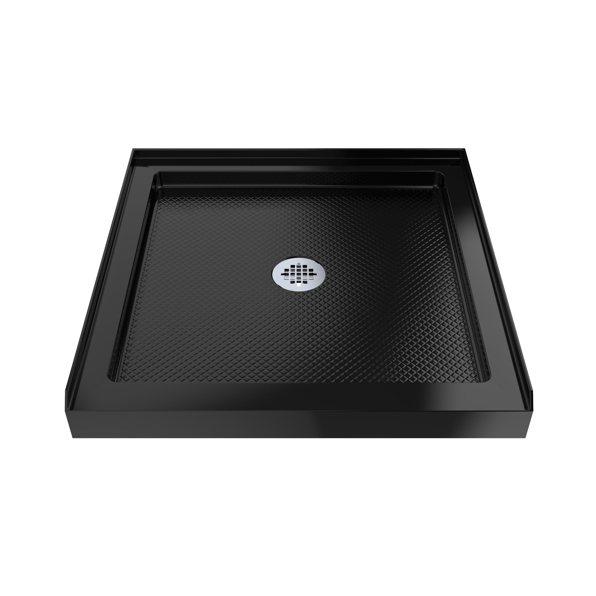 DreamLine SlimLine 36" D x 36" W x 2 3/4" H Alcove Shower Base & 2" Center Round Drain