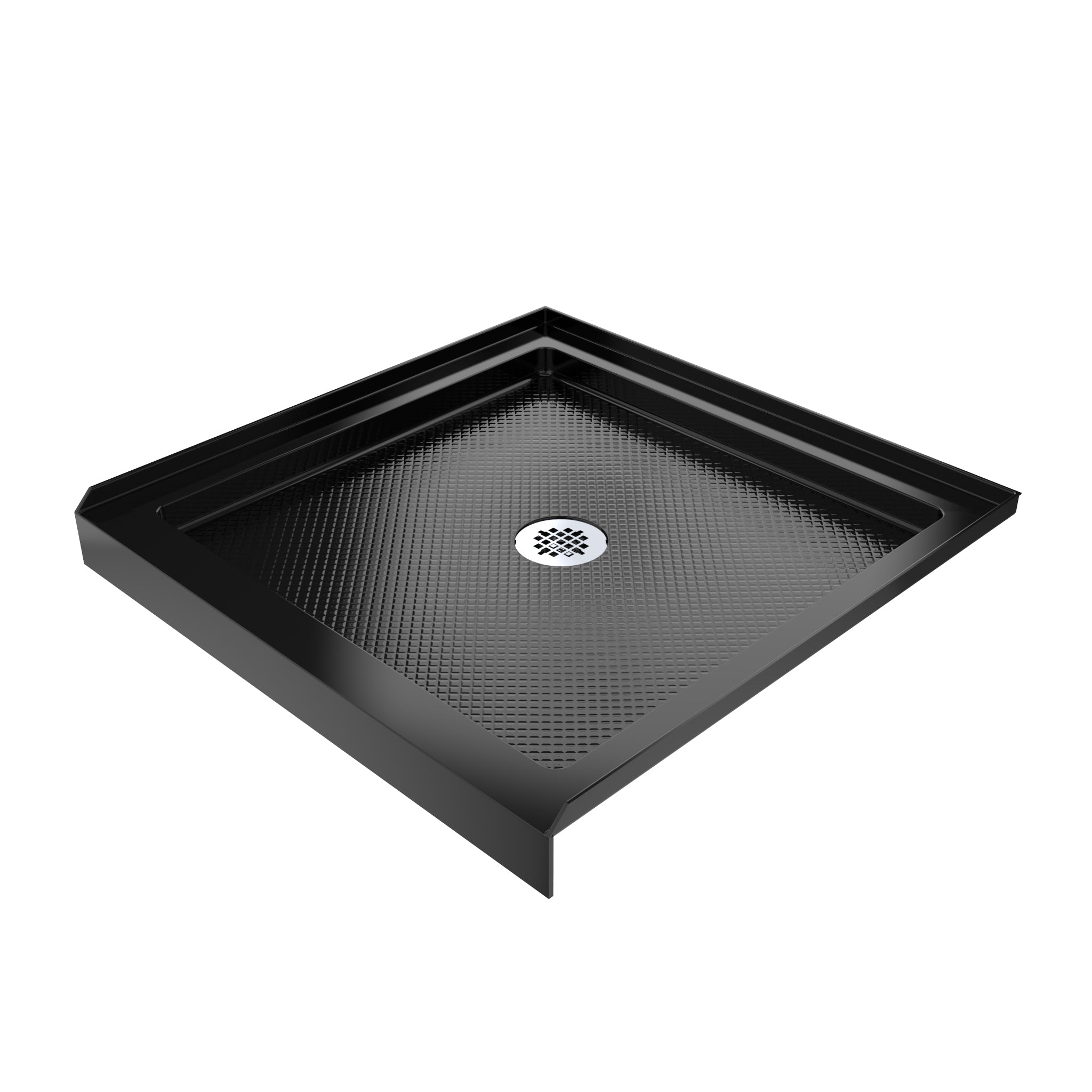 DreamLine SlimLine 36" D x 36" W x 2 3/4" H Alcove Shower Base & 2" Center Round Drain